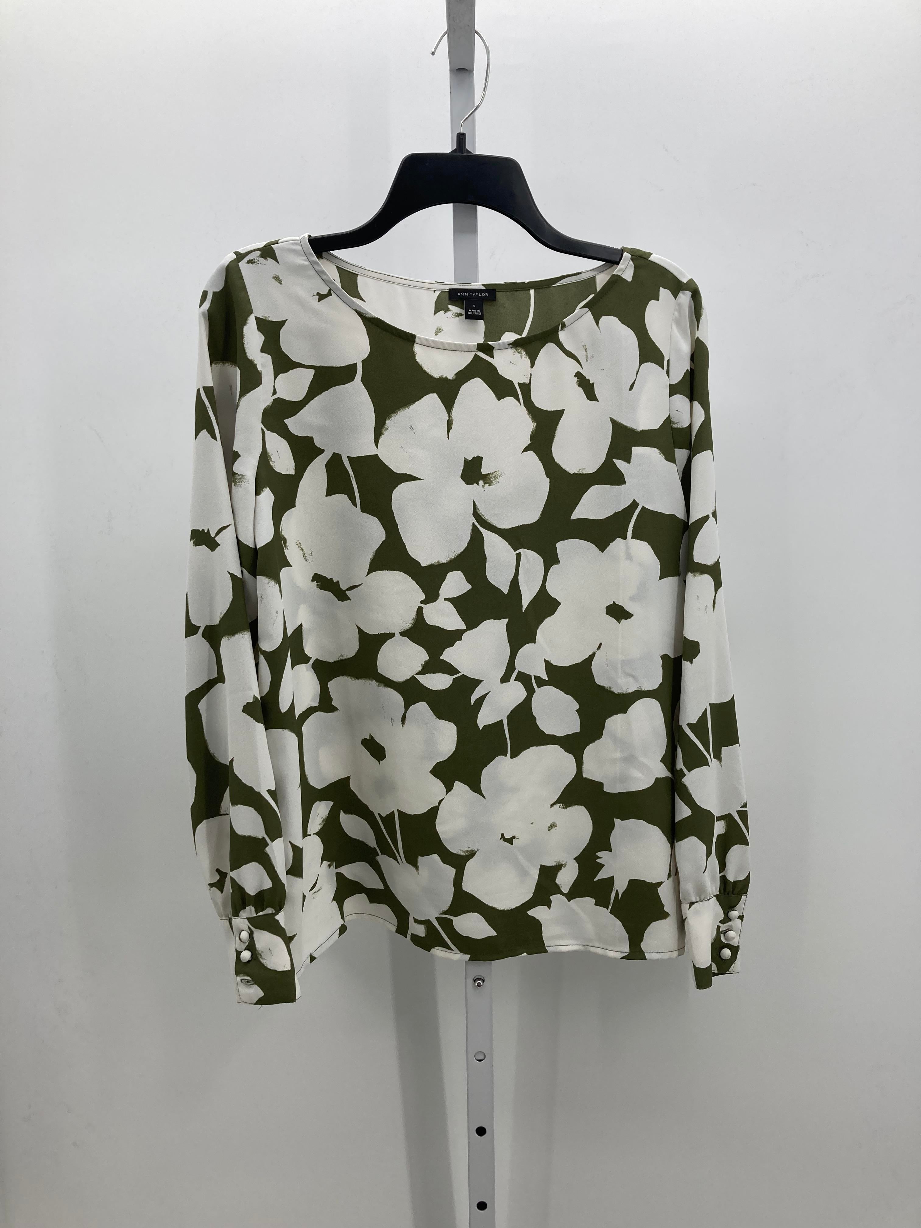 Ann Taylor Size Small Misses Long Sleeve Shirt