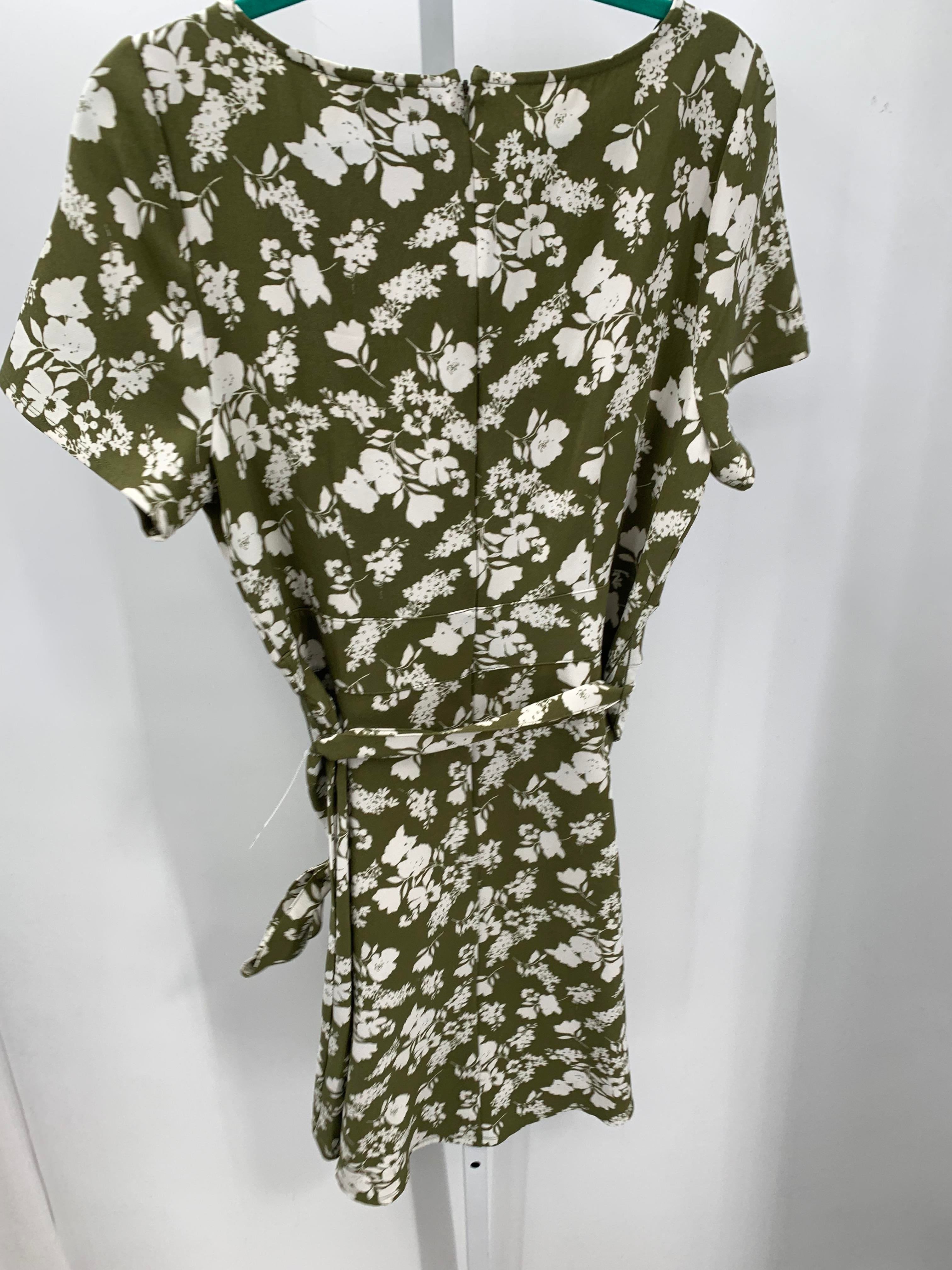 Lane Bryant Size 12 W Womens Short Sleeve Dress