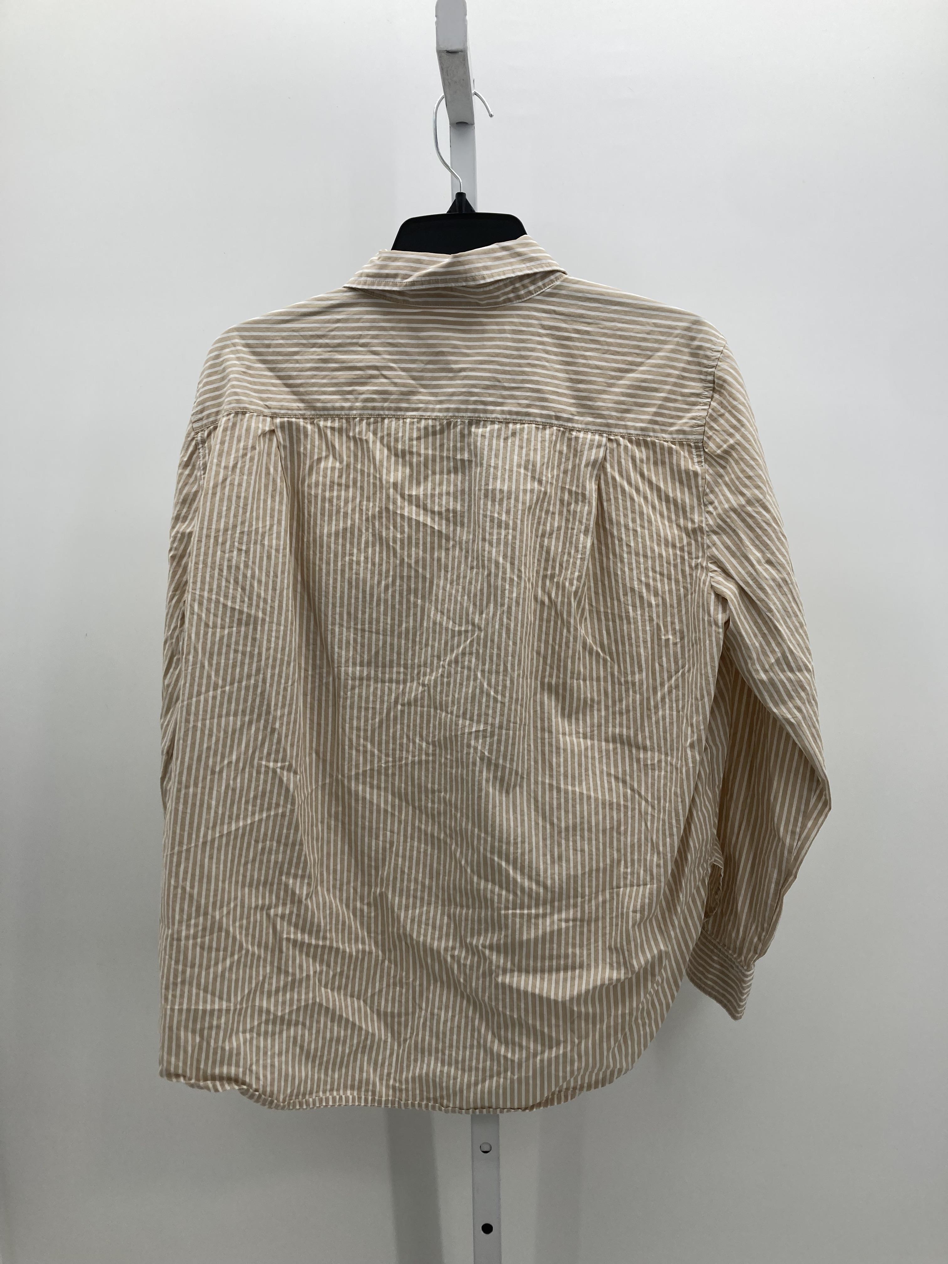 Loft Size Large Misses Long Sleeve Shirt