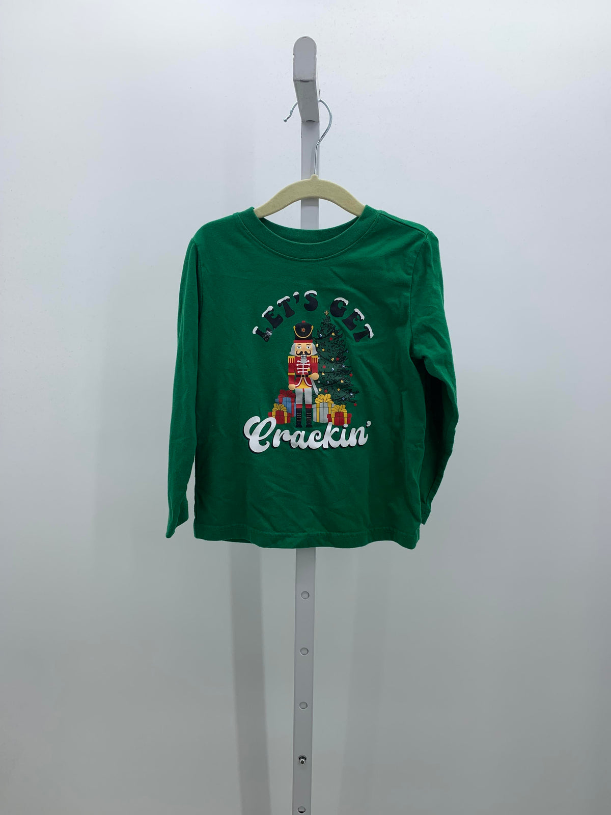 LONG SLV SHIRT LET'S GET CRACKIN'.