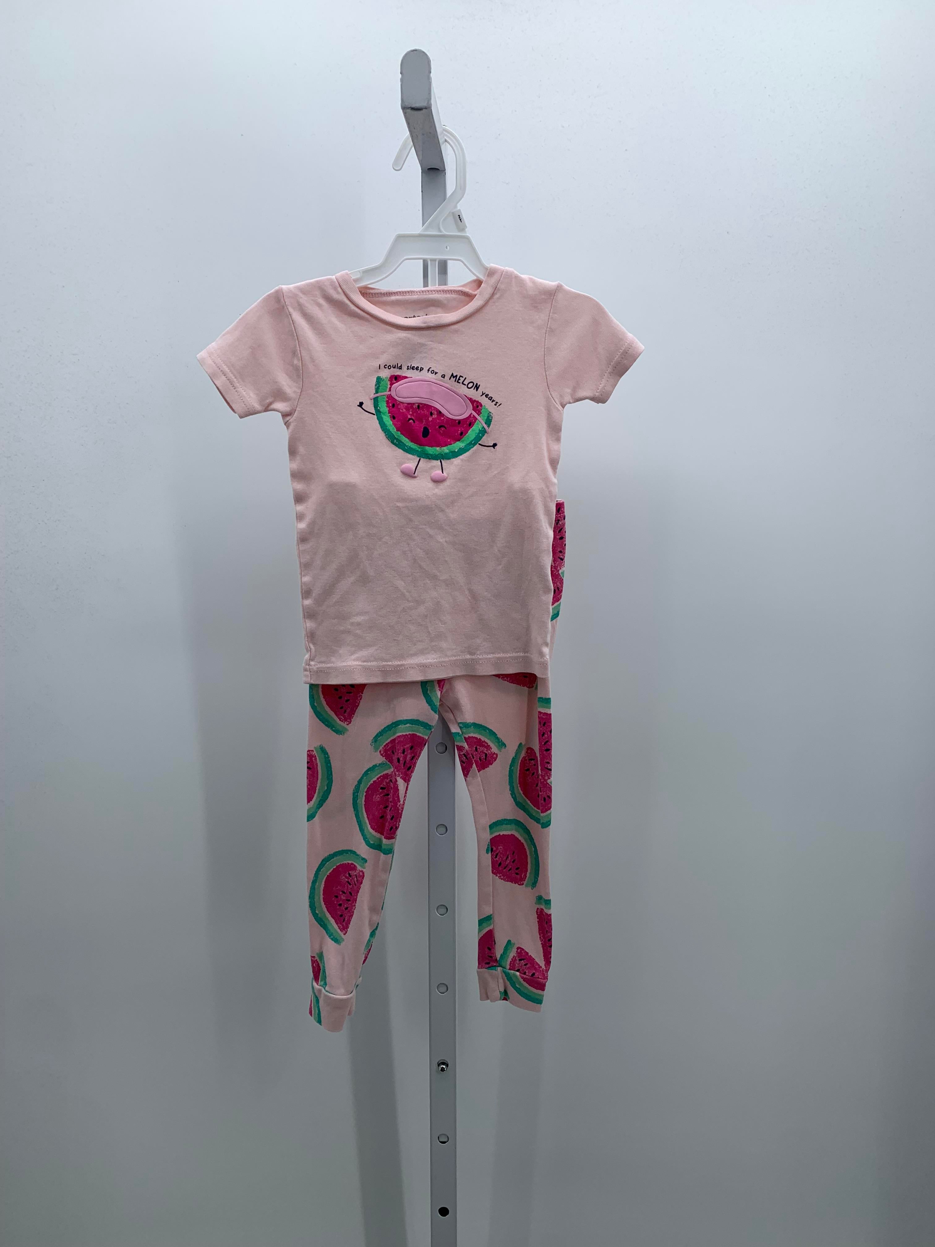 Carters Size 2T Girls Pajamas