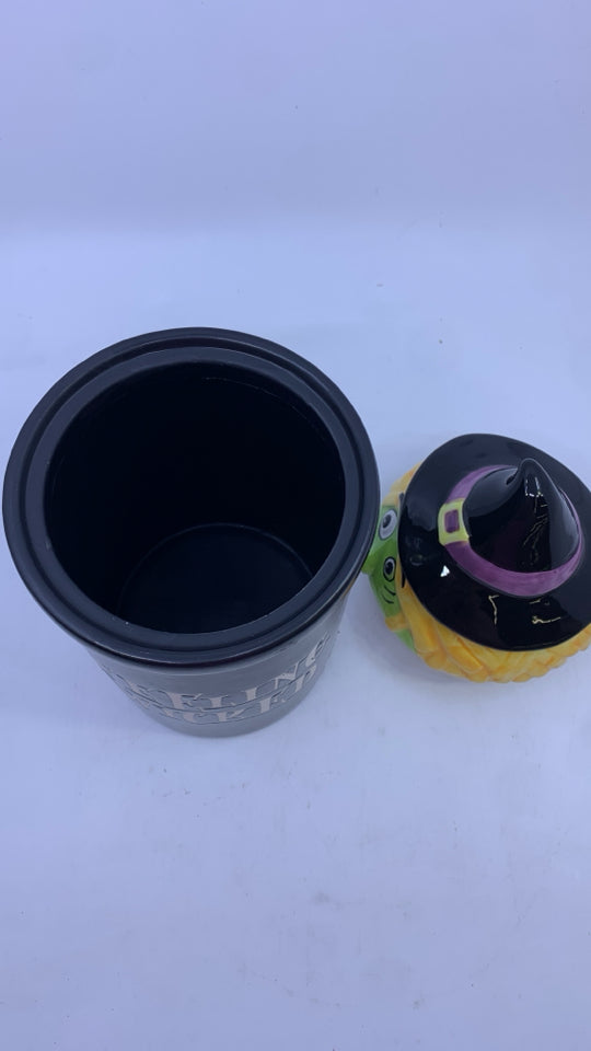 FEELING WICKED WITCH CANISTER.
