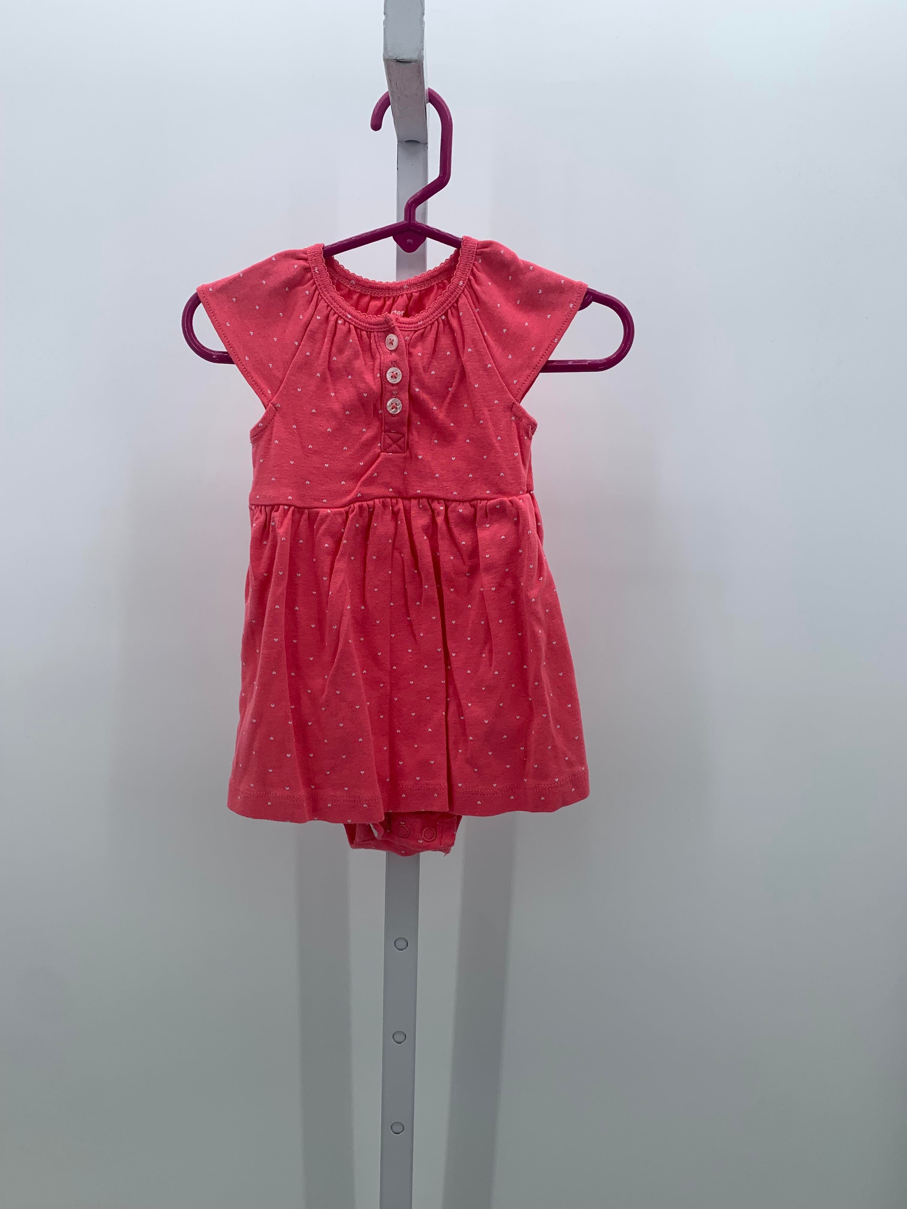 Carters Size 9 Months Girls Short Sleeve Dress