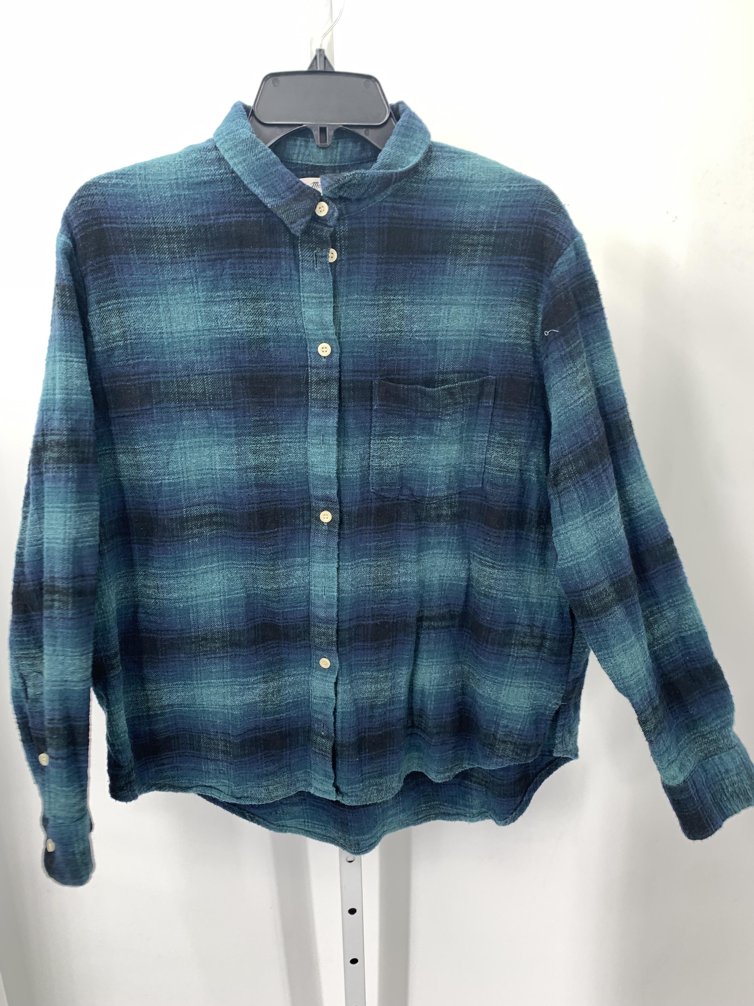 Madewell Size Large Misses Long Sleeve Shirt