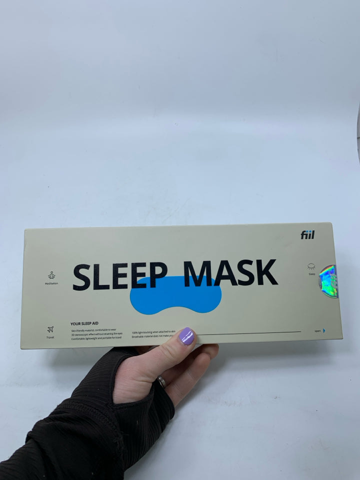 NIP BLACK SLEEP MASK.