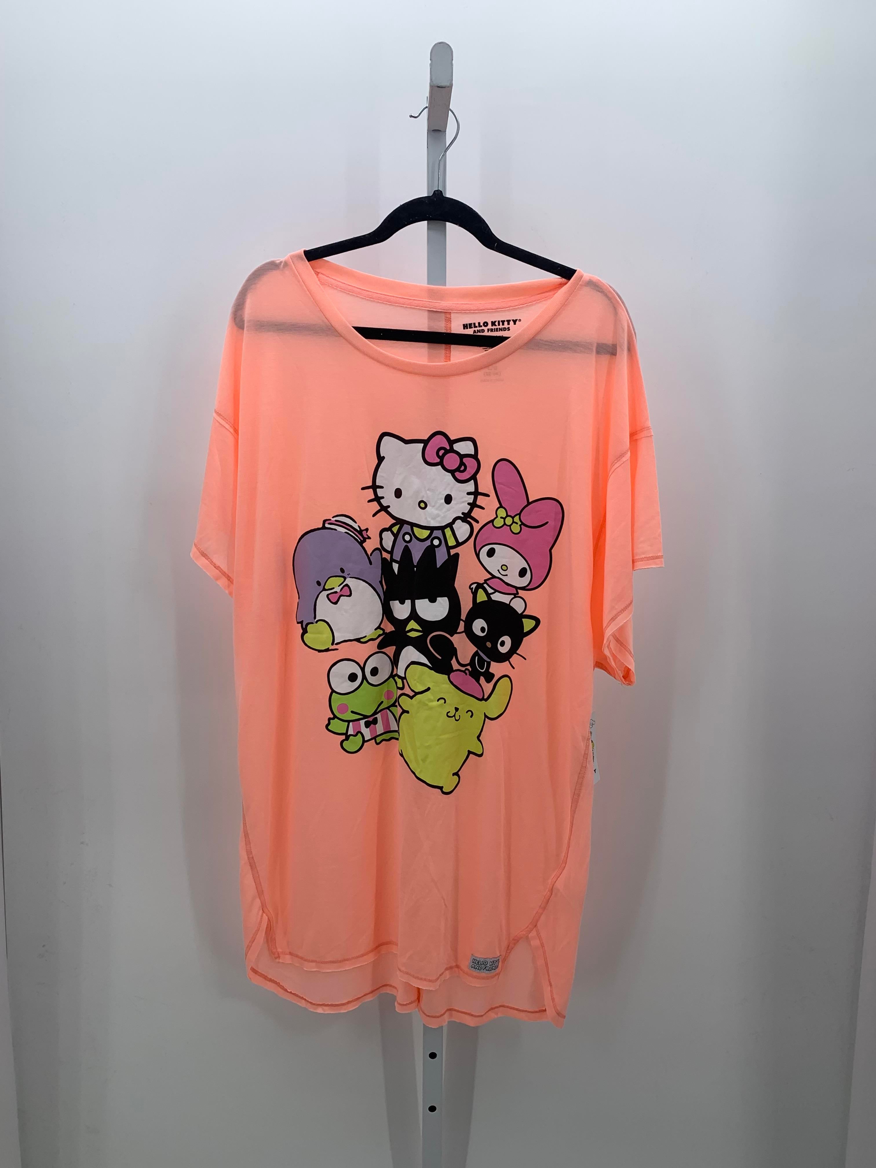 Hello Kitty Size Large Juniors Pajamas