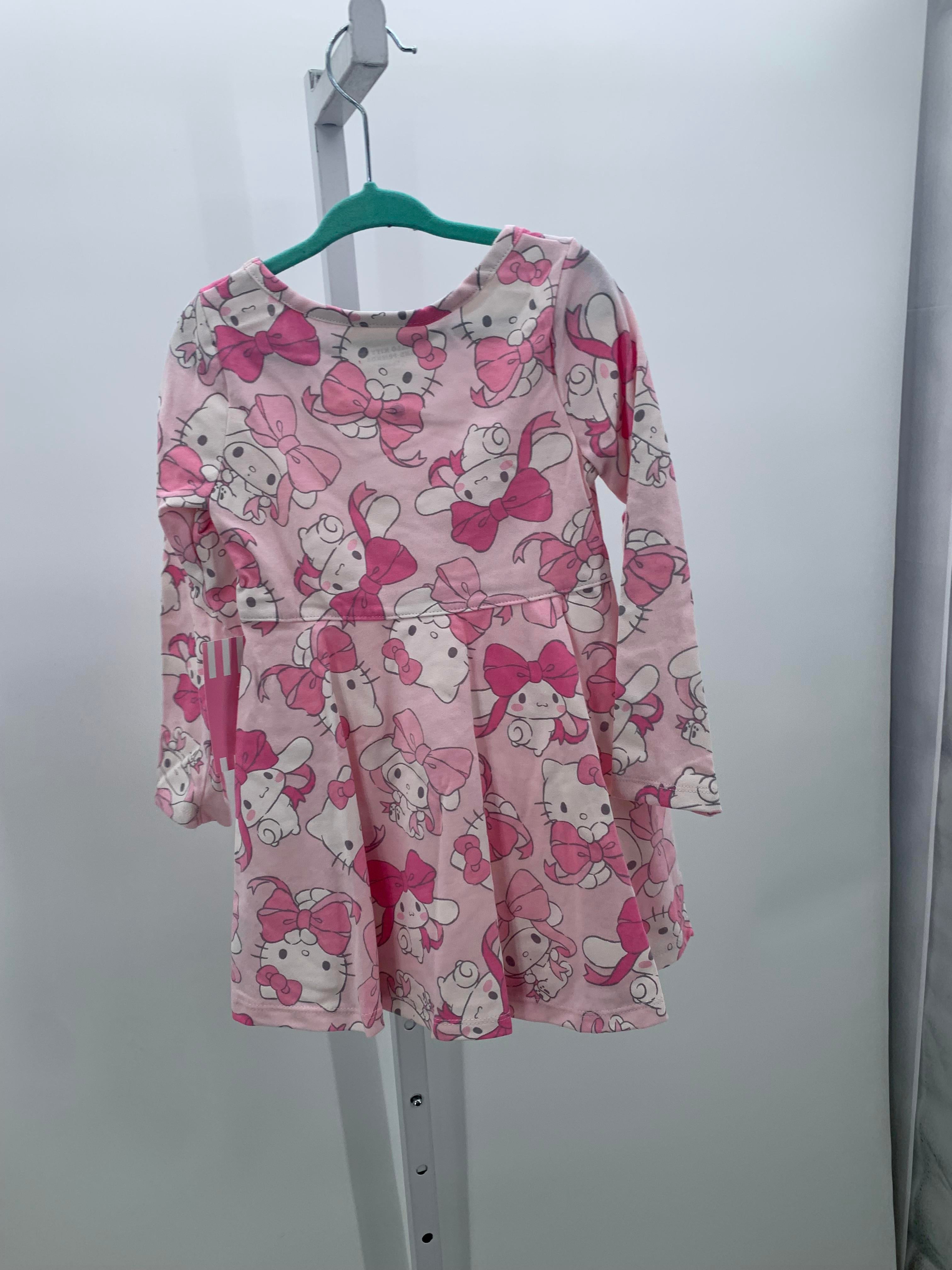 Hello Kitty Size 3T Girls Long Sleeve Dress