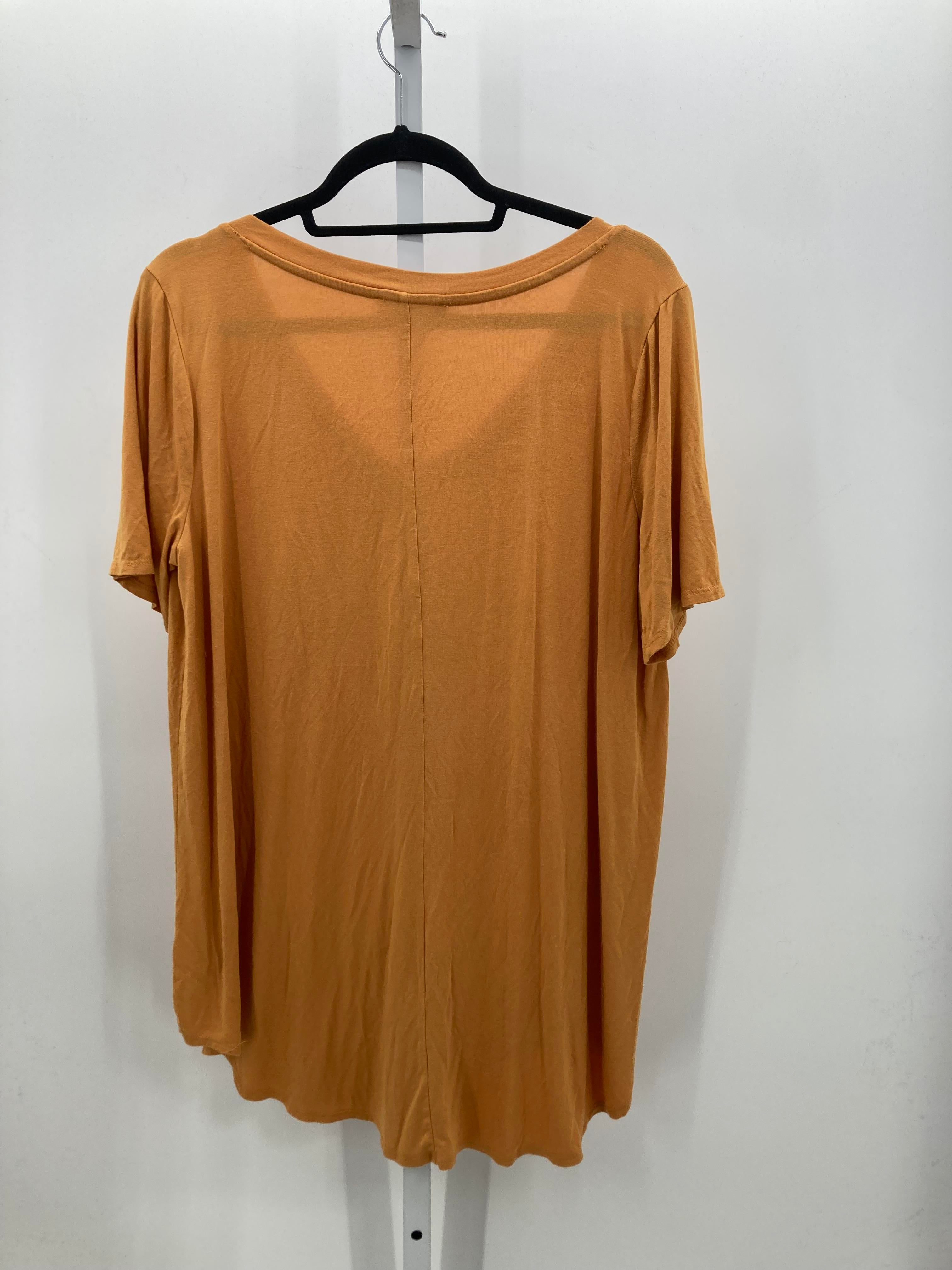 Zenana Size Extra Large Misses Short Sleeve Shirt