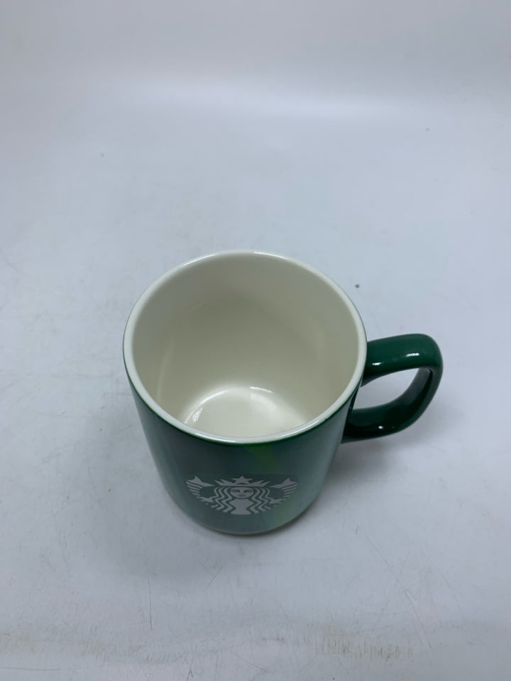 GREEN MARBLE 2022 STARBUCKS MUG.
