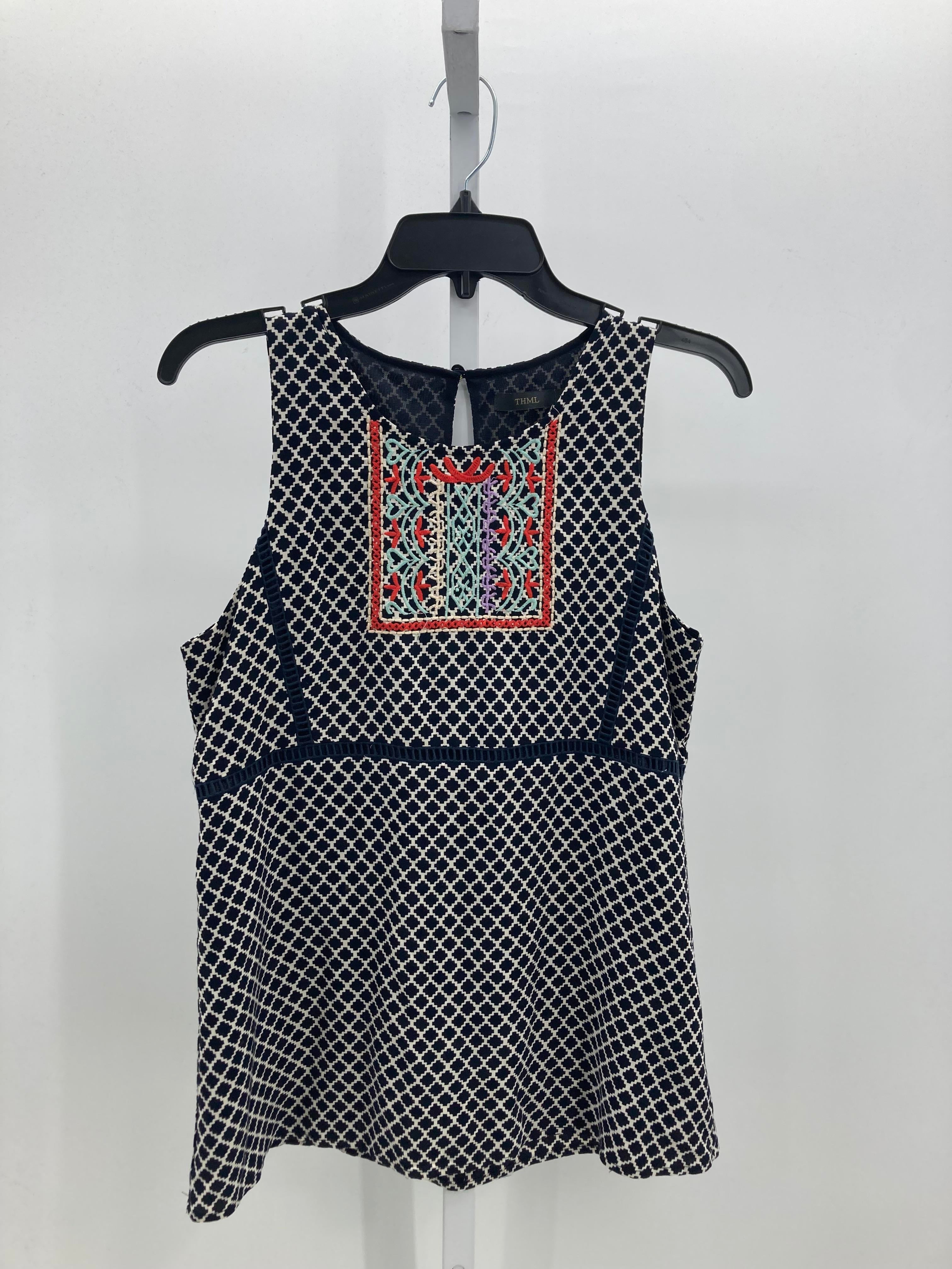Size X Small Misses Sleeveless Shirt