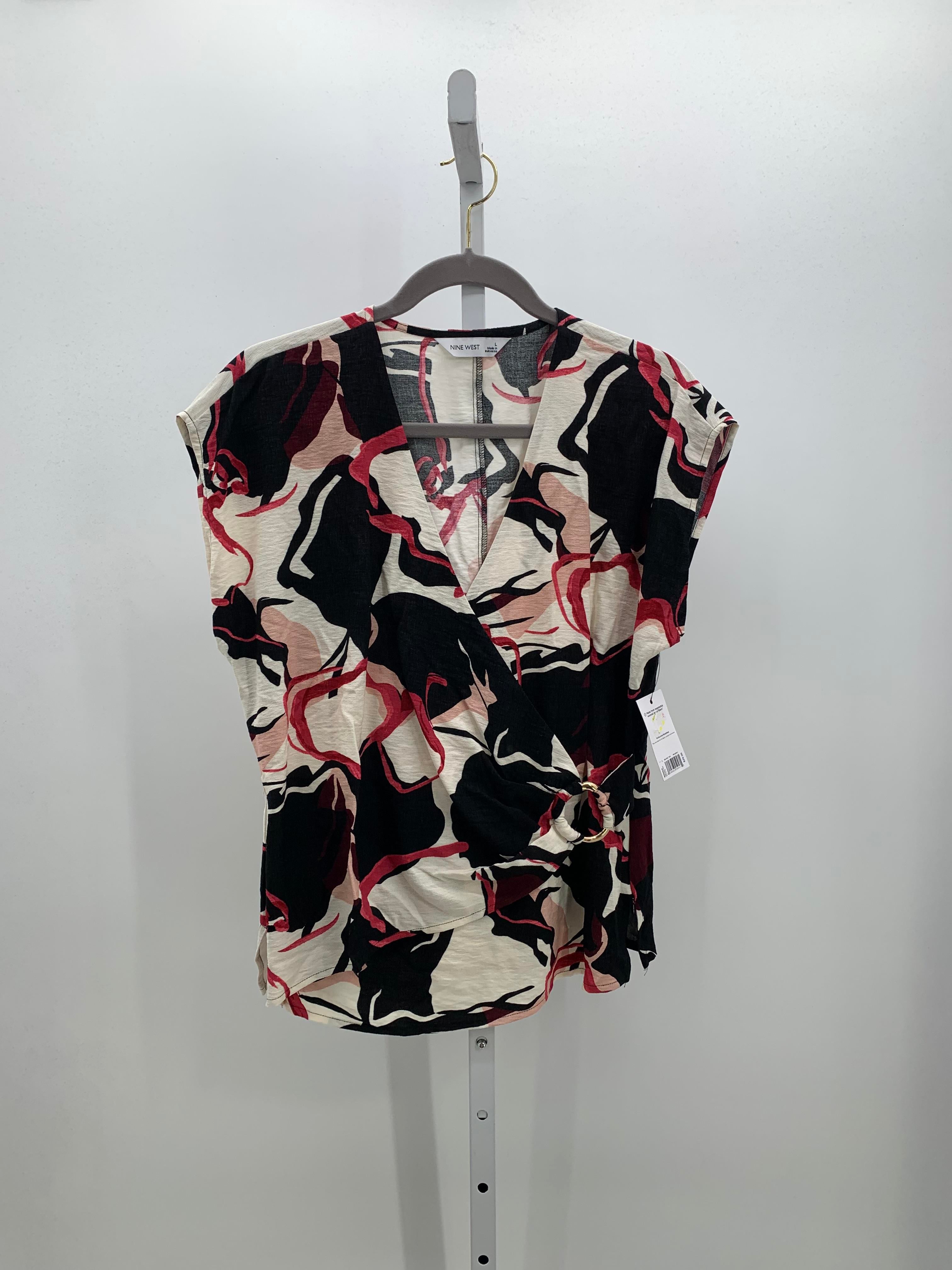 Nine West Size Large Misses Sleeveless Shirt