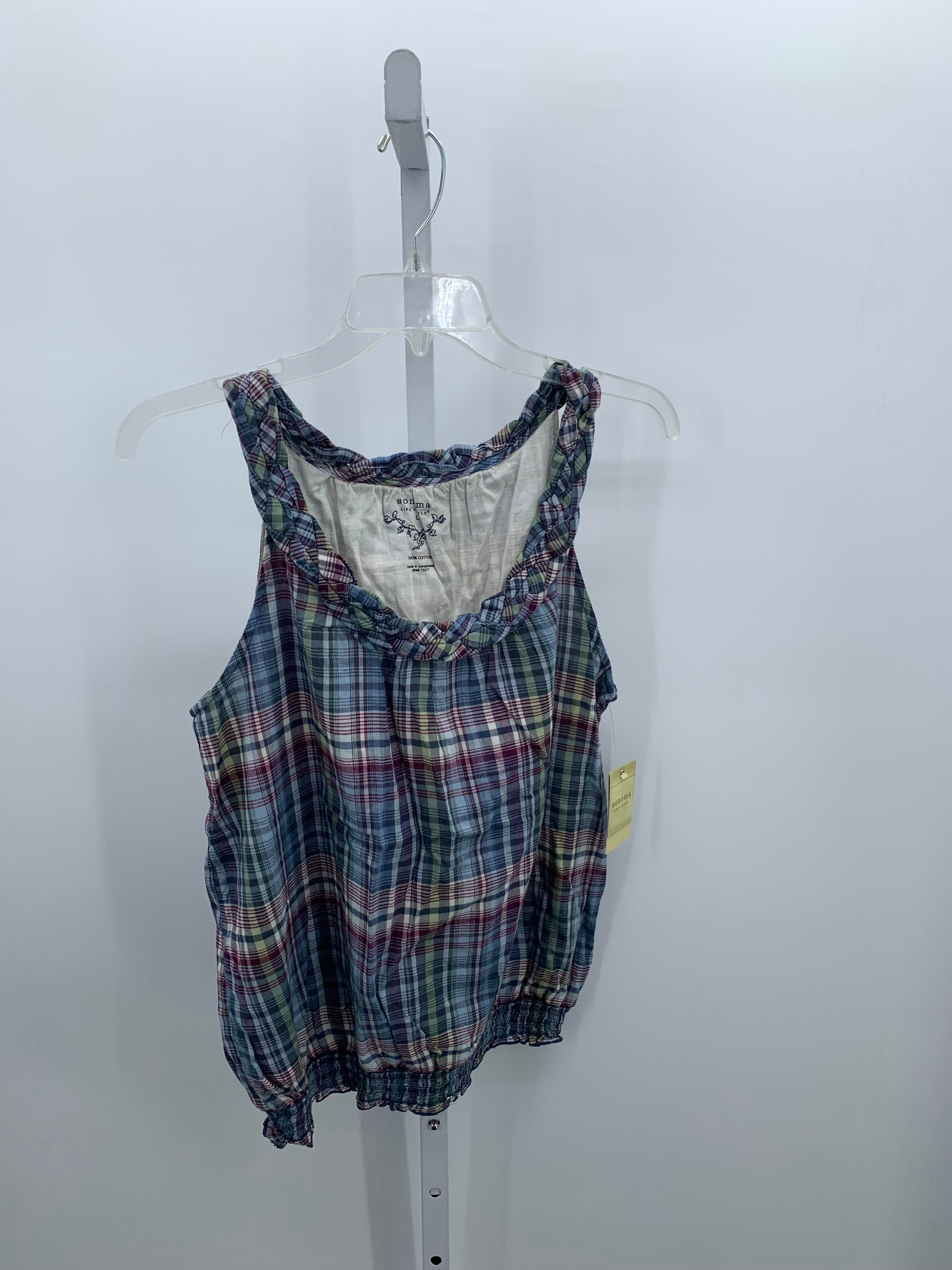 Sonoma Size Large Misses Sleeveless Shirt