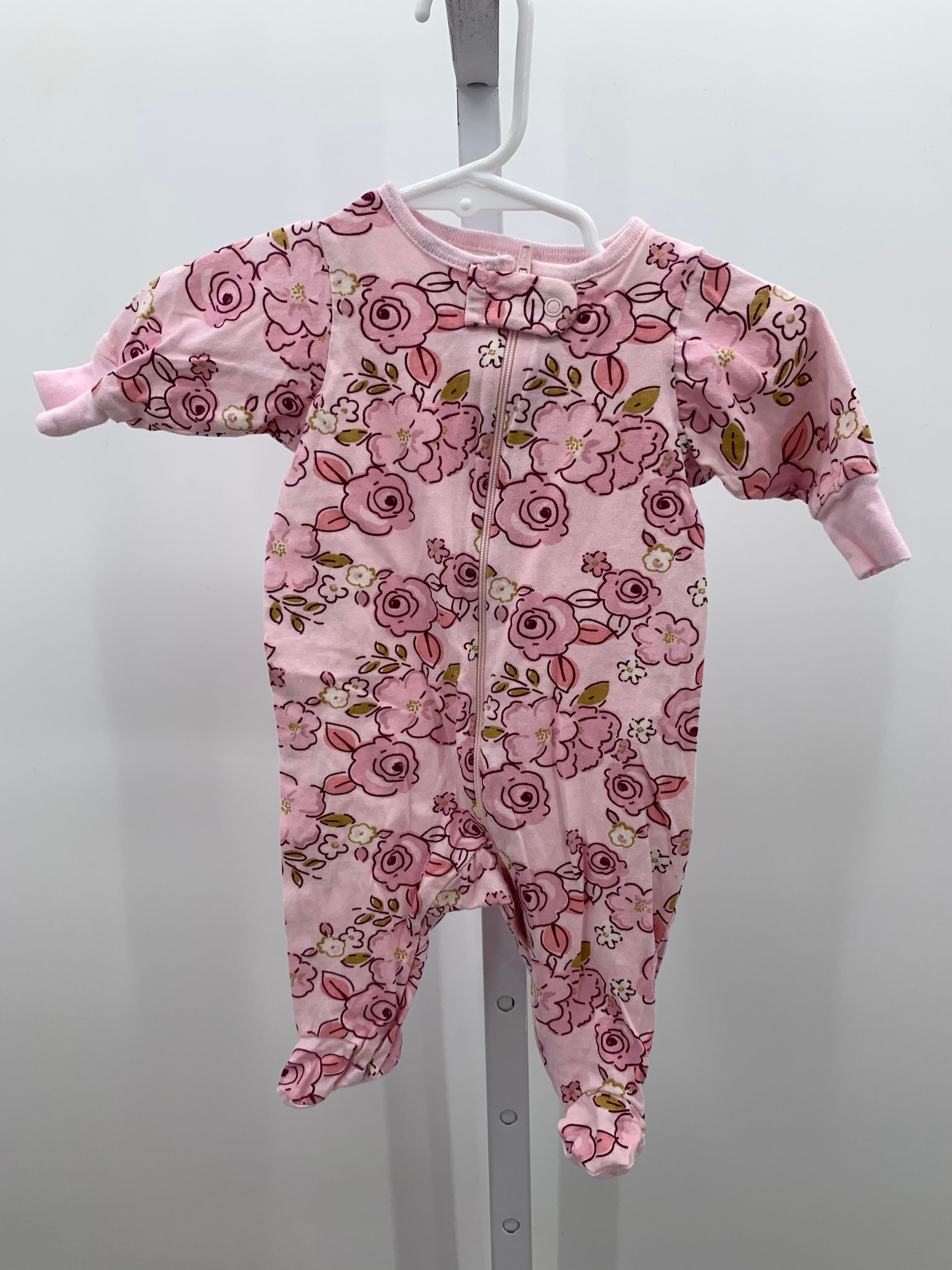 Gerber Size Newborn Girls Long Slv. Romper