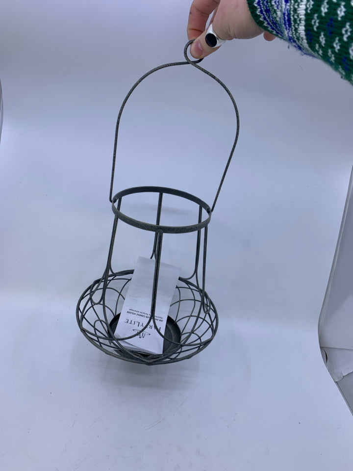 NIB GARDEN SANCTUARY HANGING HANGING LANTERN.