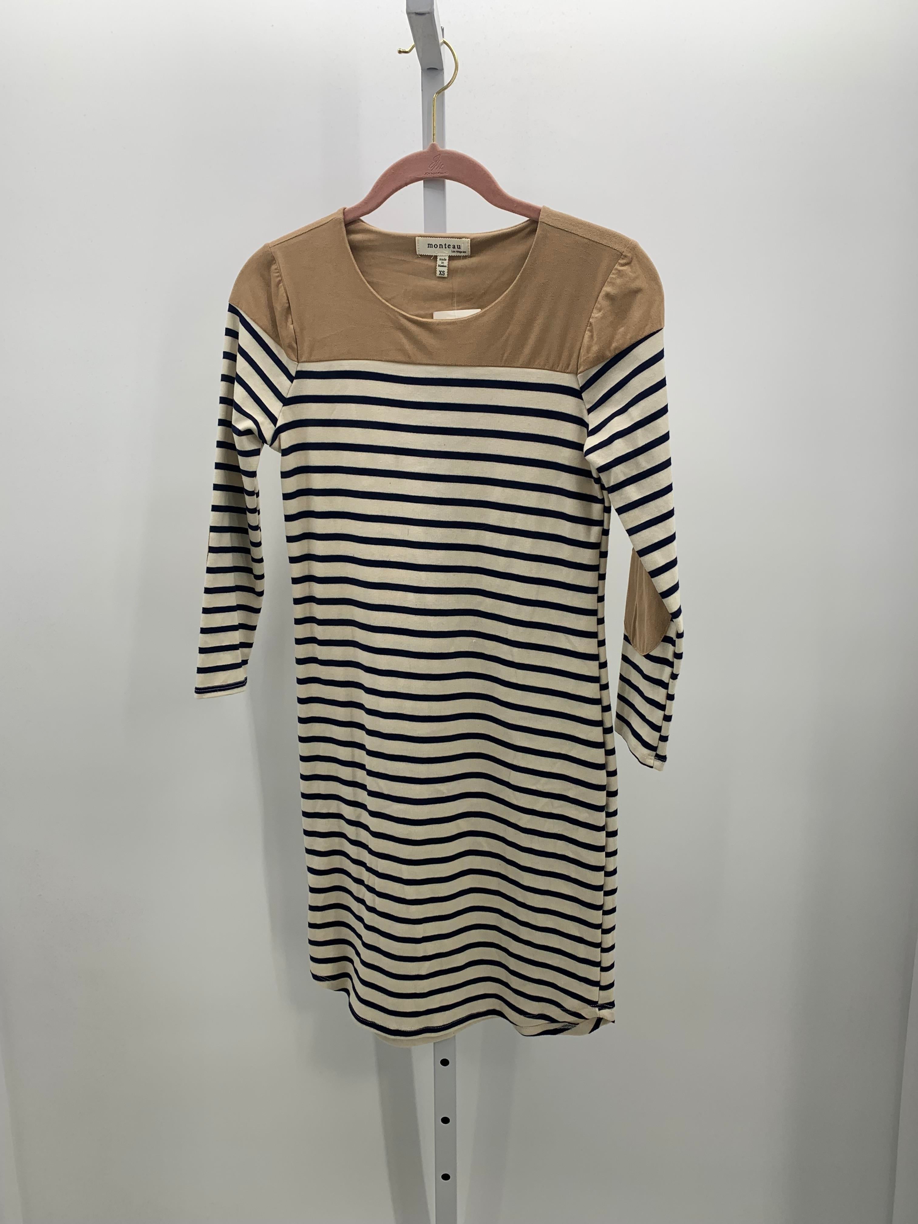 monteau Size X Small Misses 3/4 Sleeve Dress