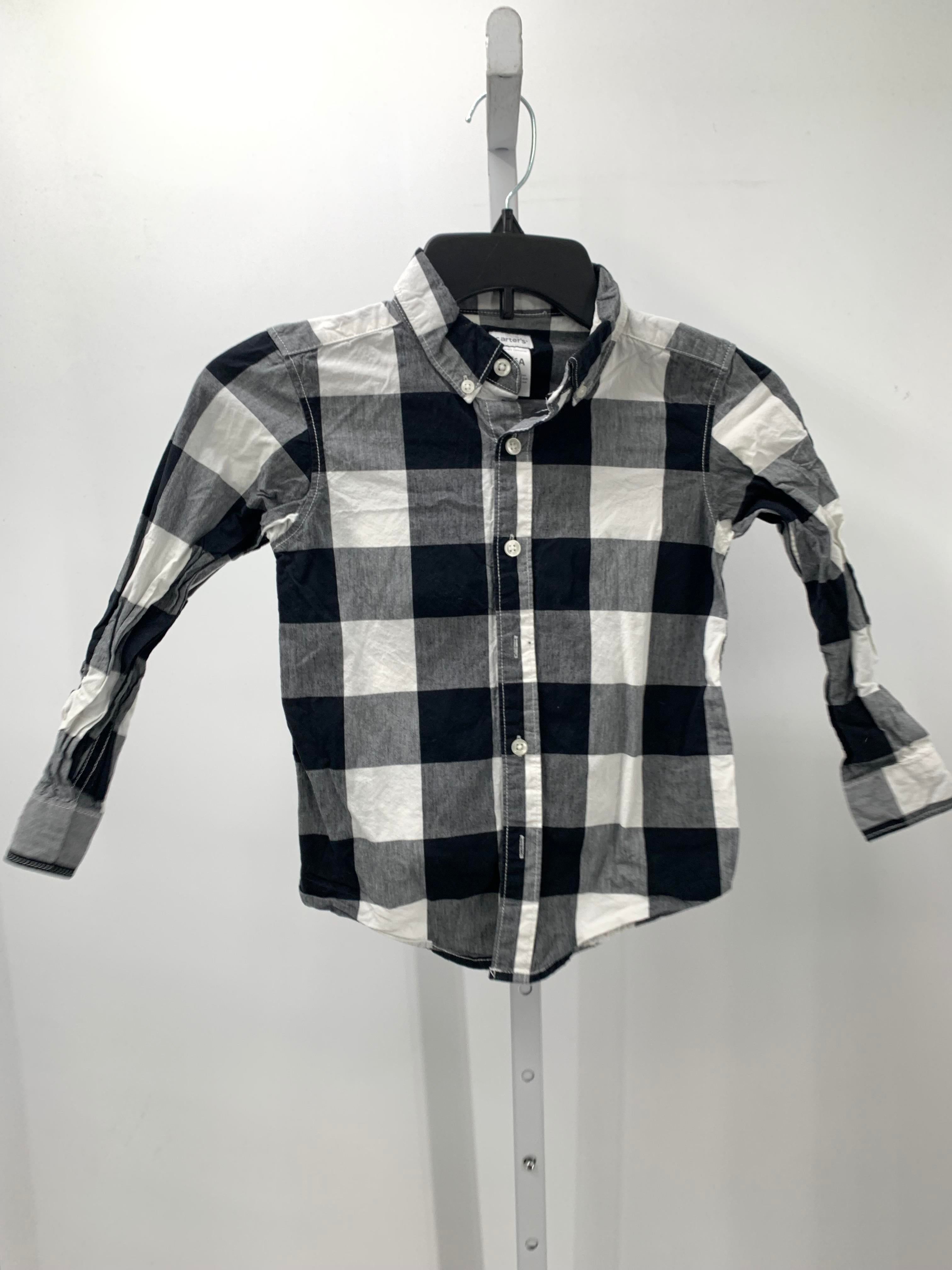 PLAID BTN DOWN