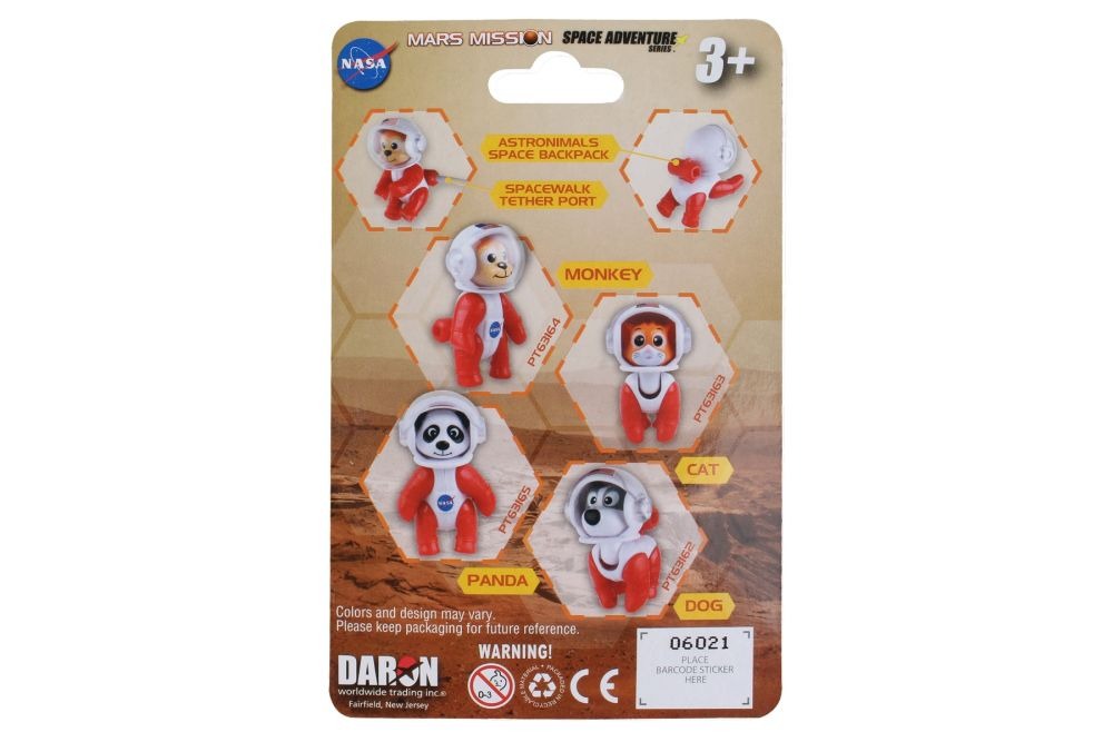 New - Mars Mission Astronimals - Dog