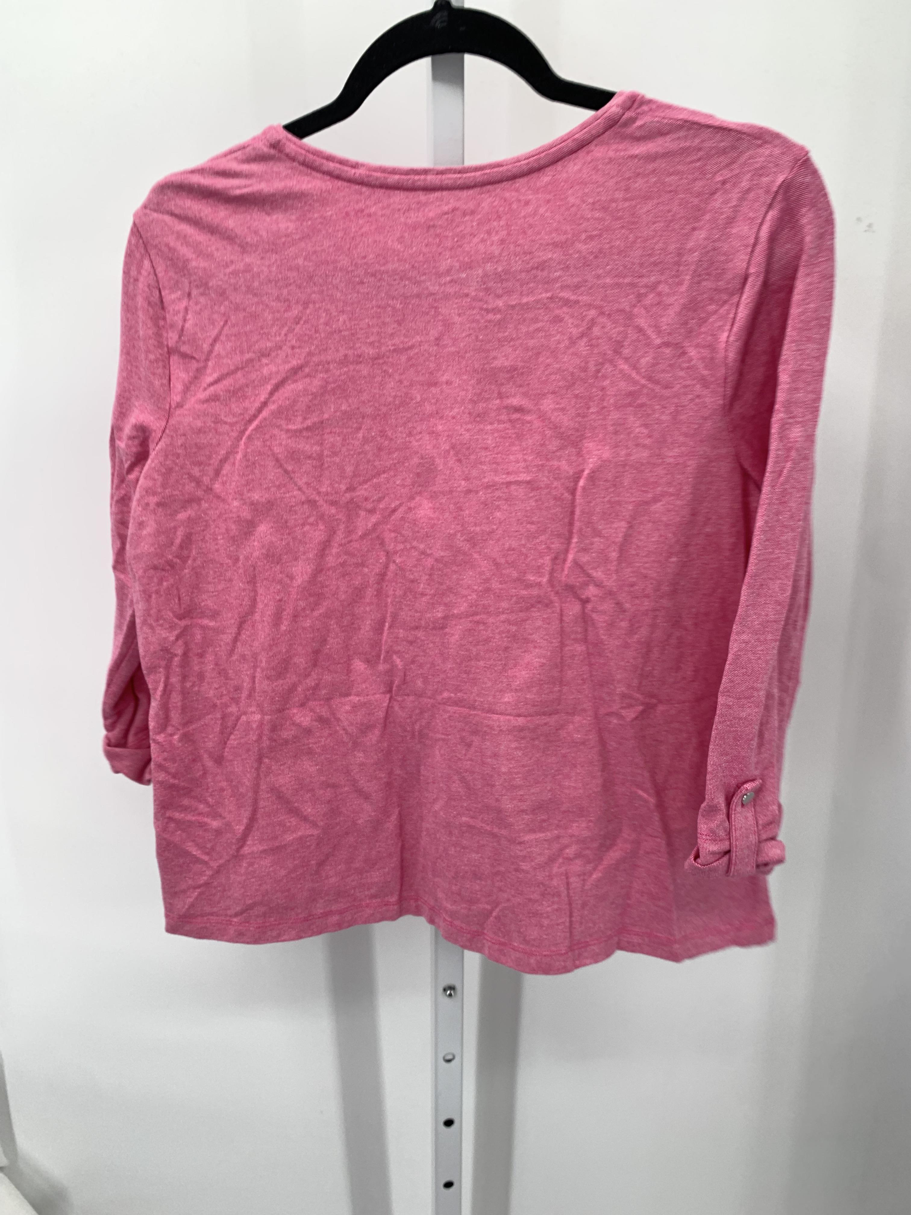 Croft & Barrow Size X Large Petite Petite 3/4 Sleeve Shirt