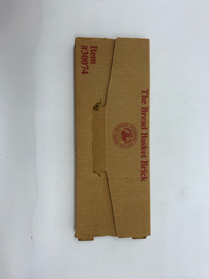 NIB BREAD BASKET BRICK.