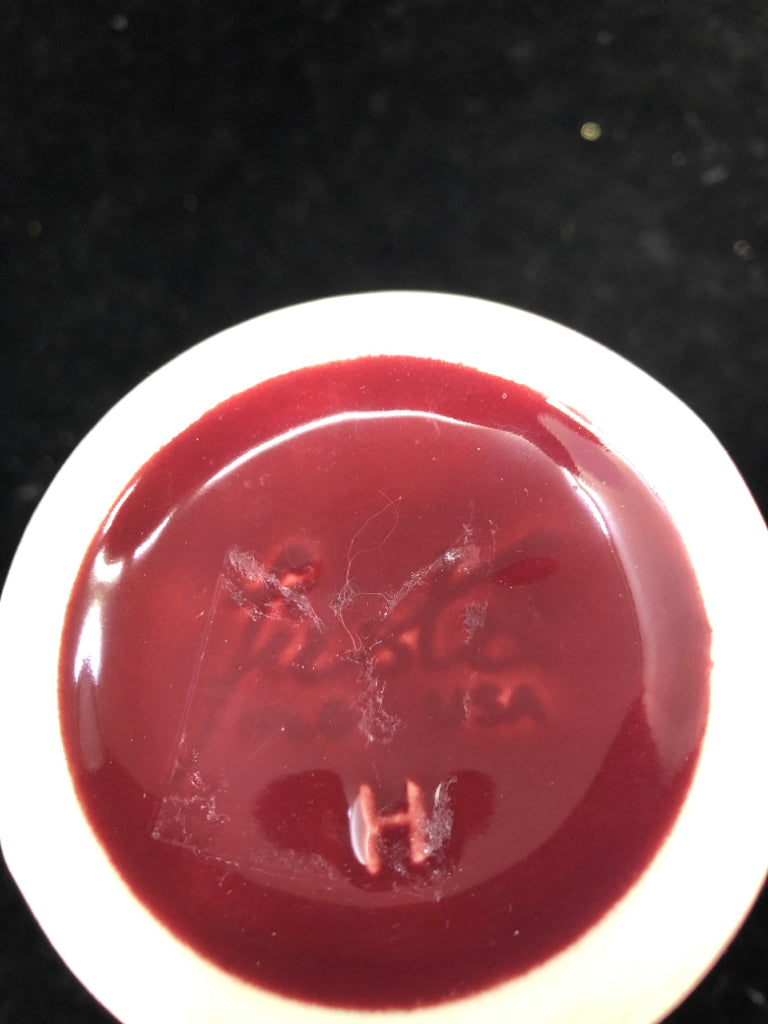 FIESTA RED JUNIPER BUD VASE.