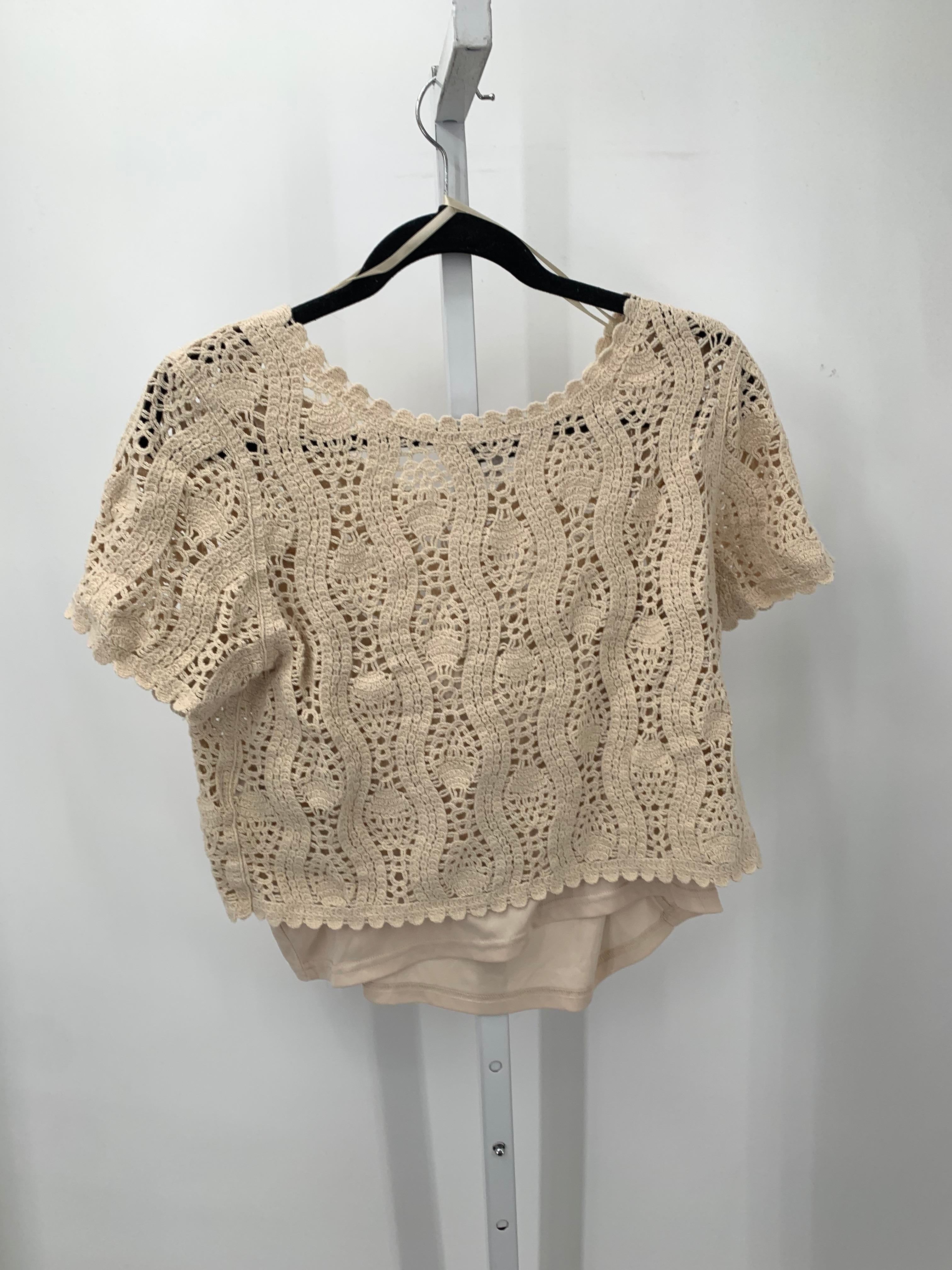 Jessica Simpson Size Extra Large Misses Short Slv Sweater