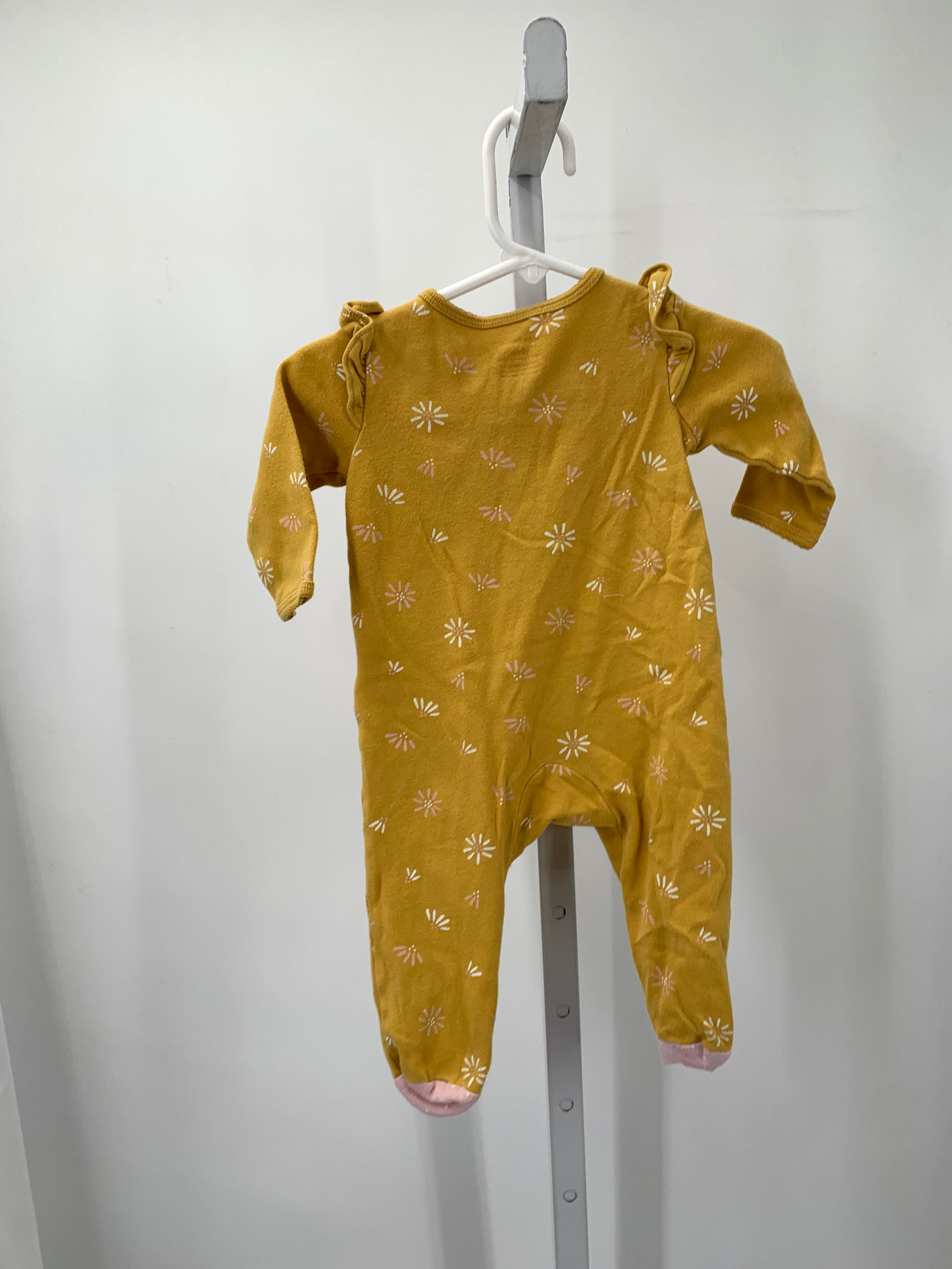 Carters Size 6 Months Girls Long Slv. Romper