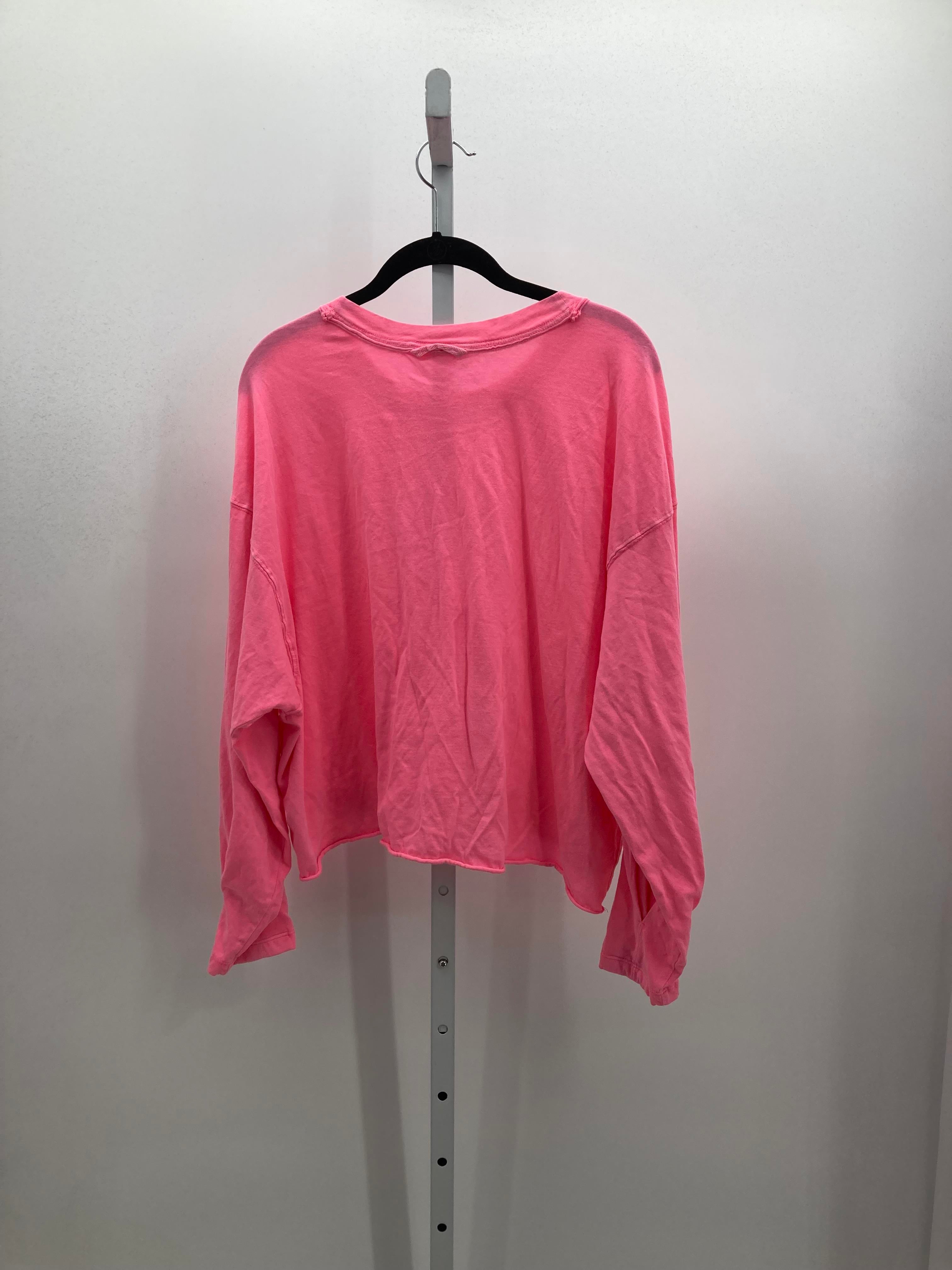 Free People Size Medium Misses Long Sleeve Shirt