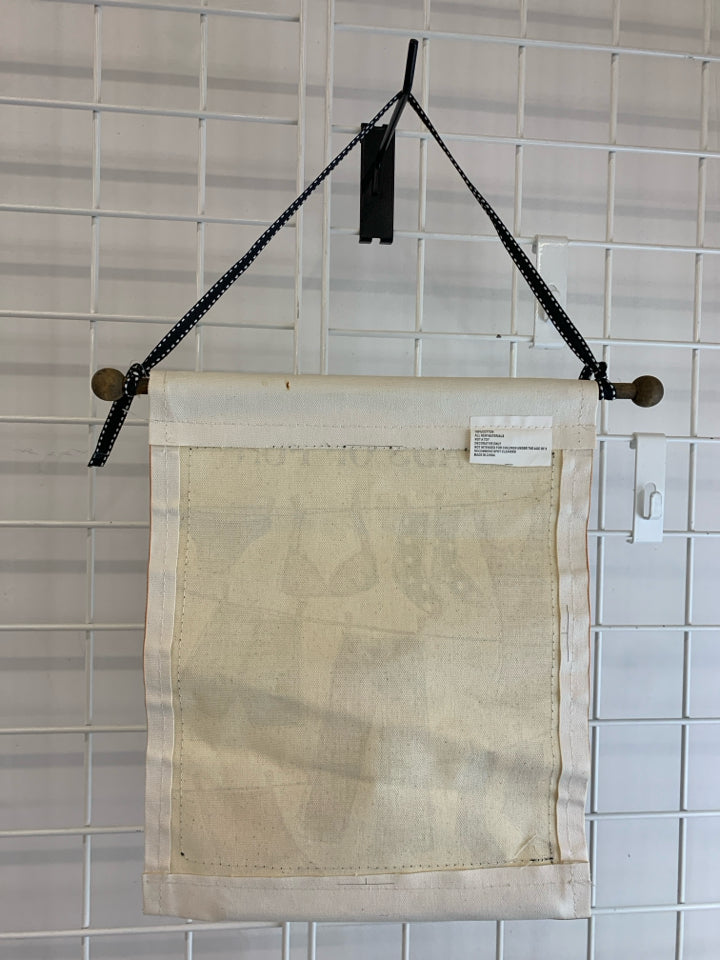 LOADS OF FUN LAUNDRY SIGN WALL HANGING.