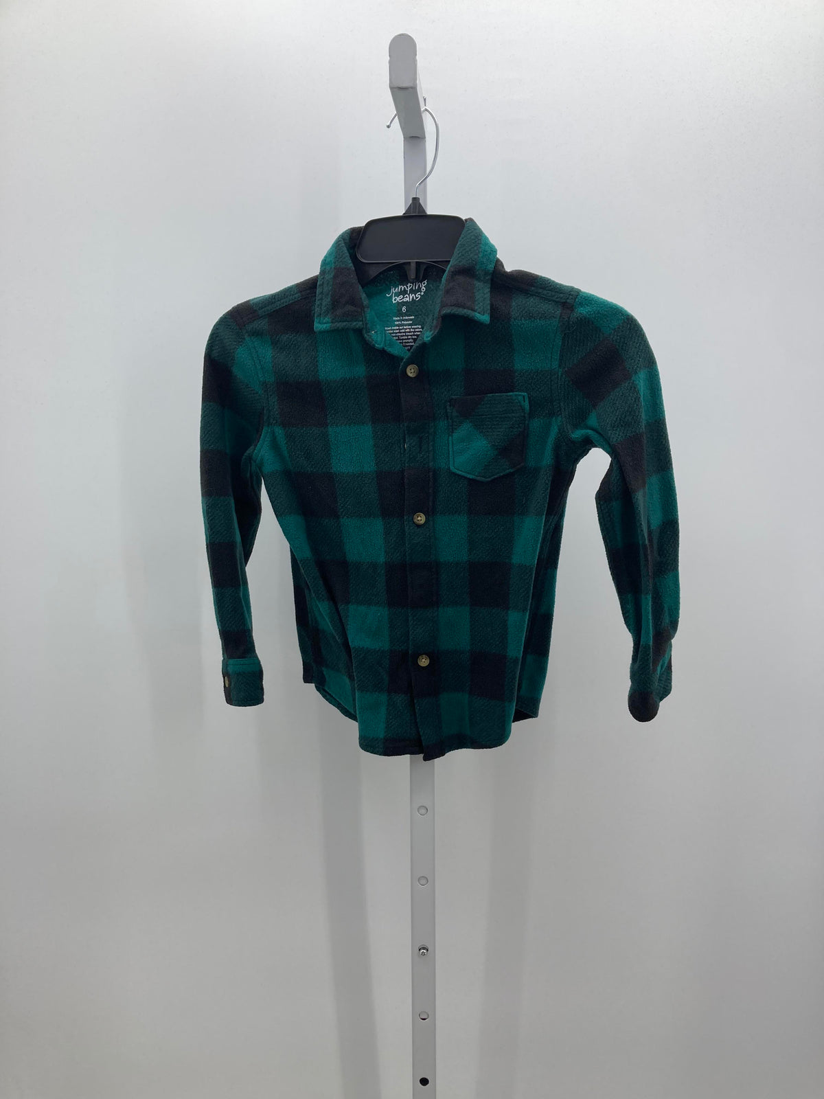 BLACK PLAID FLEECE