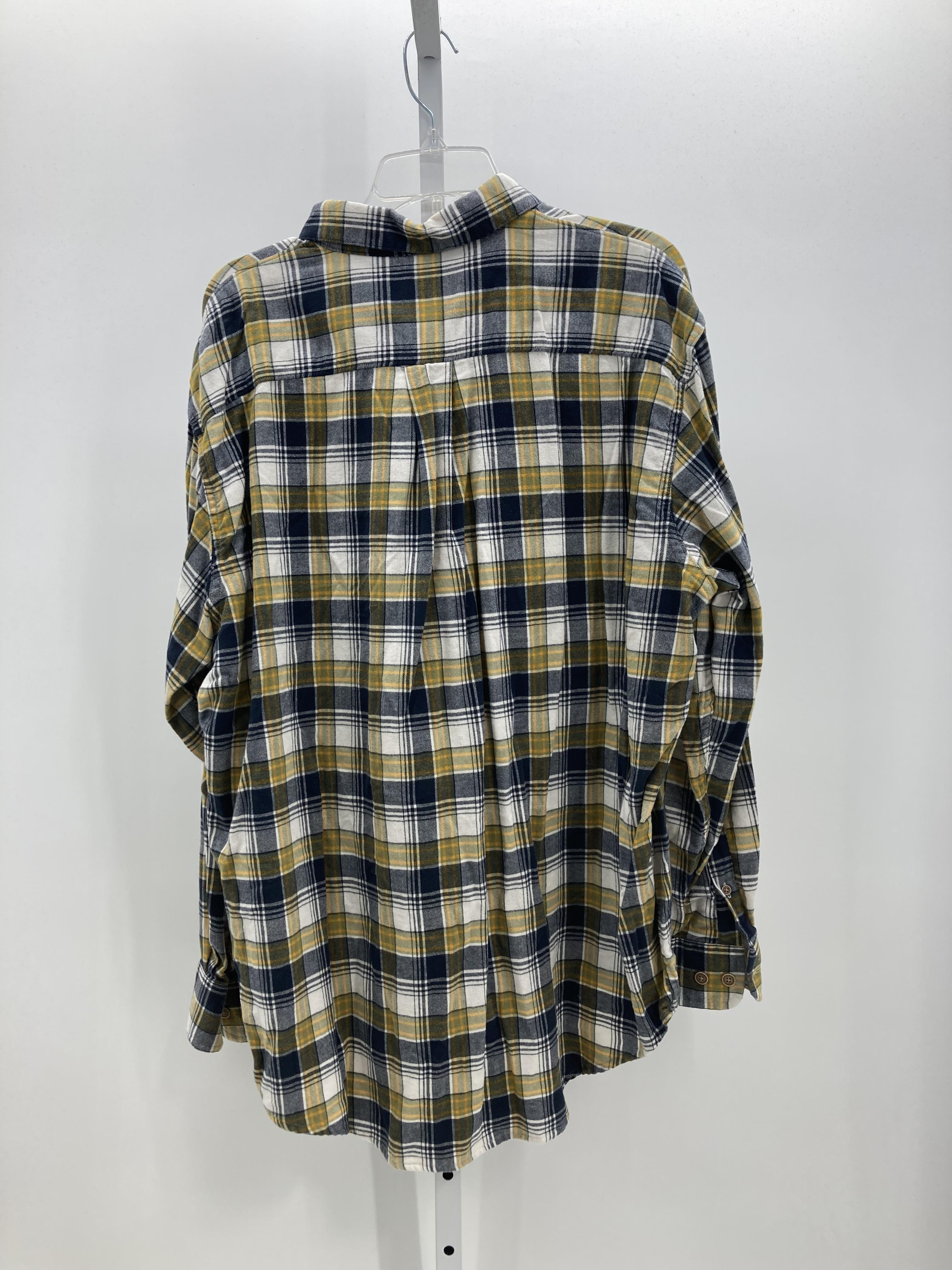 GREEN NAVY PLAID