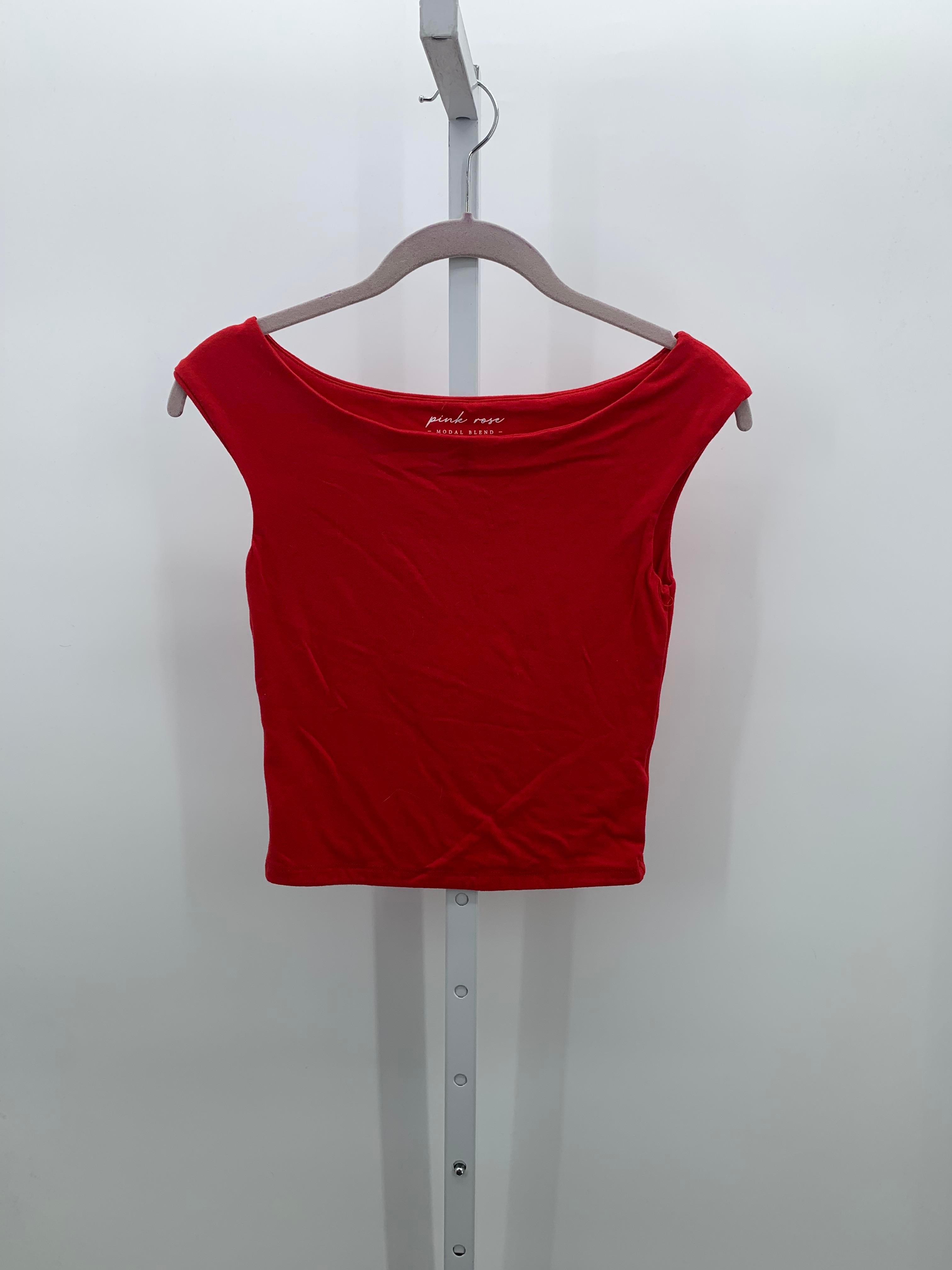 Pink Rose Size Small Juniors Tank