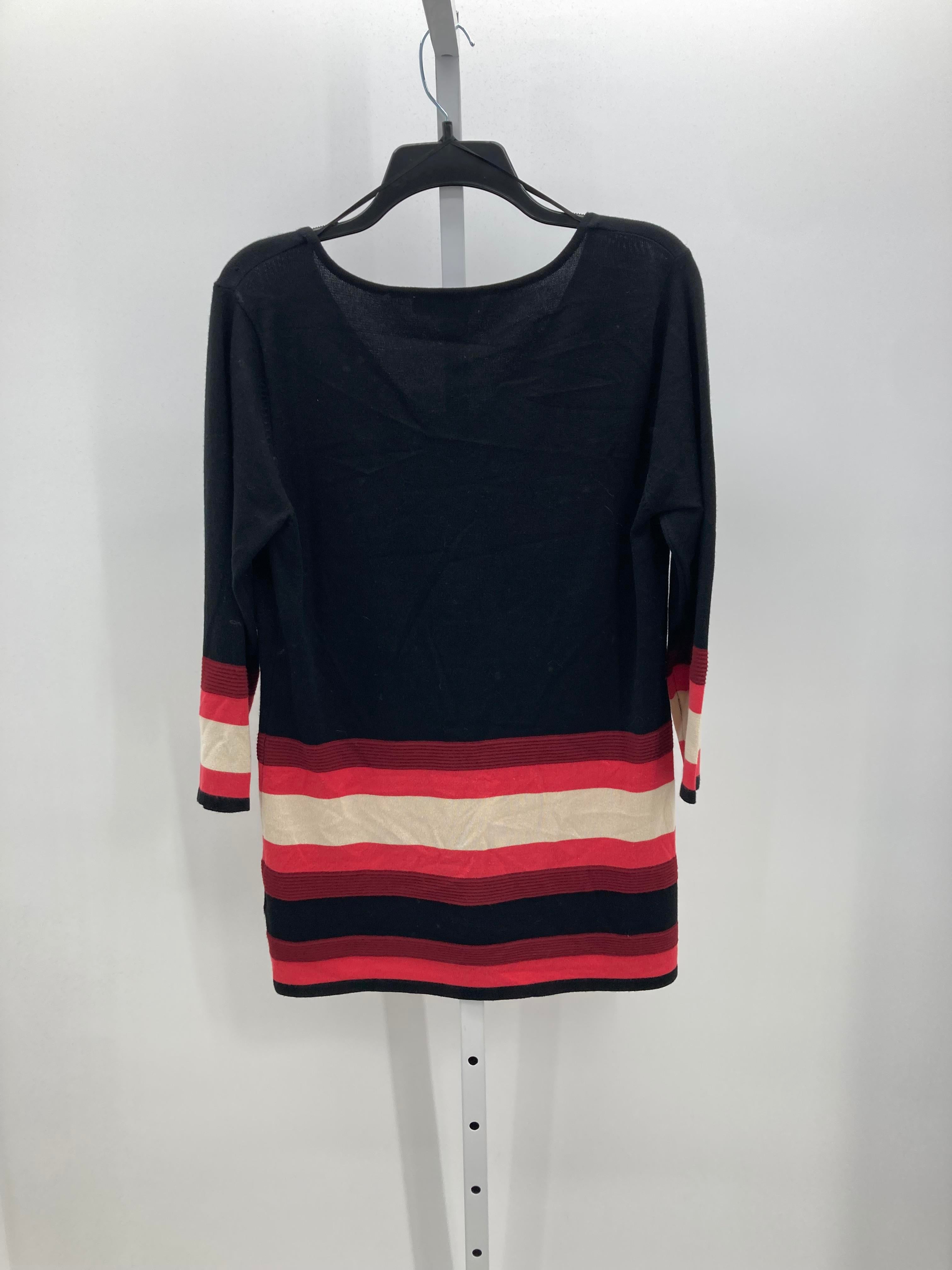 Carol Rose Size Large Misses 3/4 Sleeve Sweater