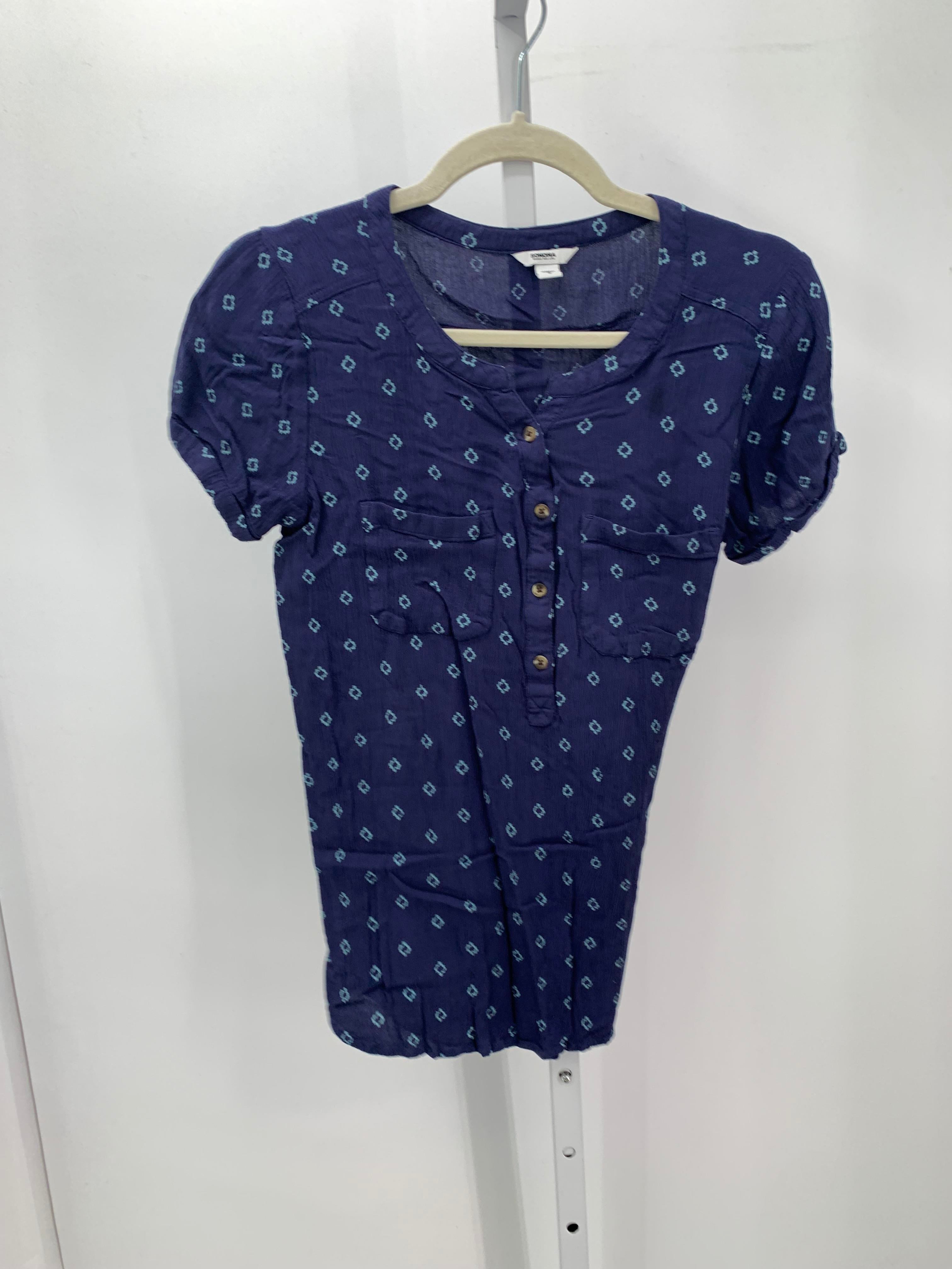 Sonoma Size Small Misses Short Sleeve Shirt