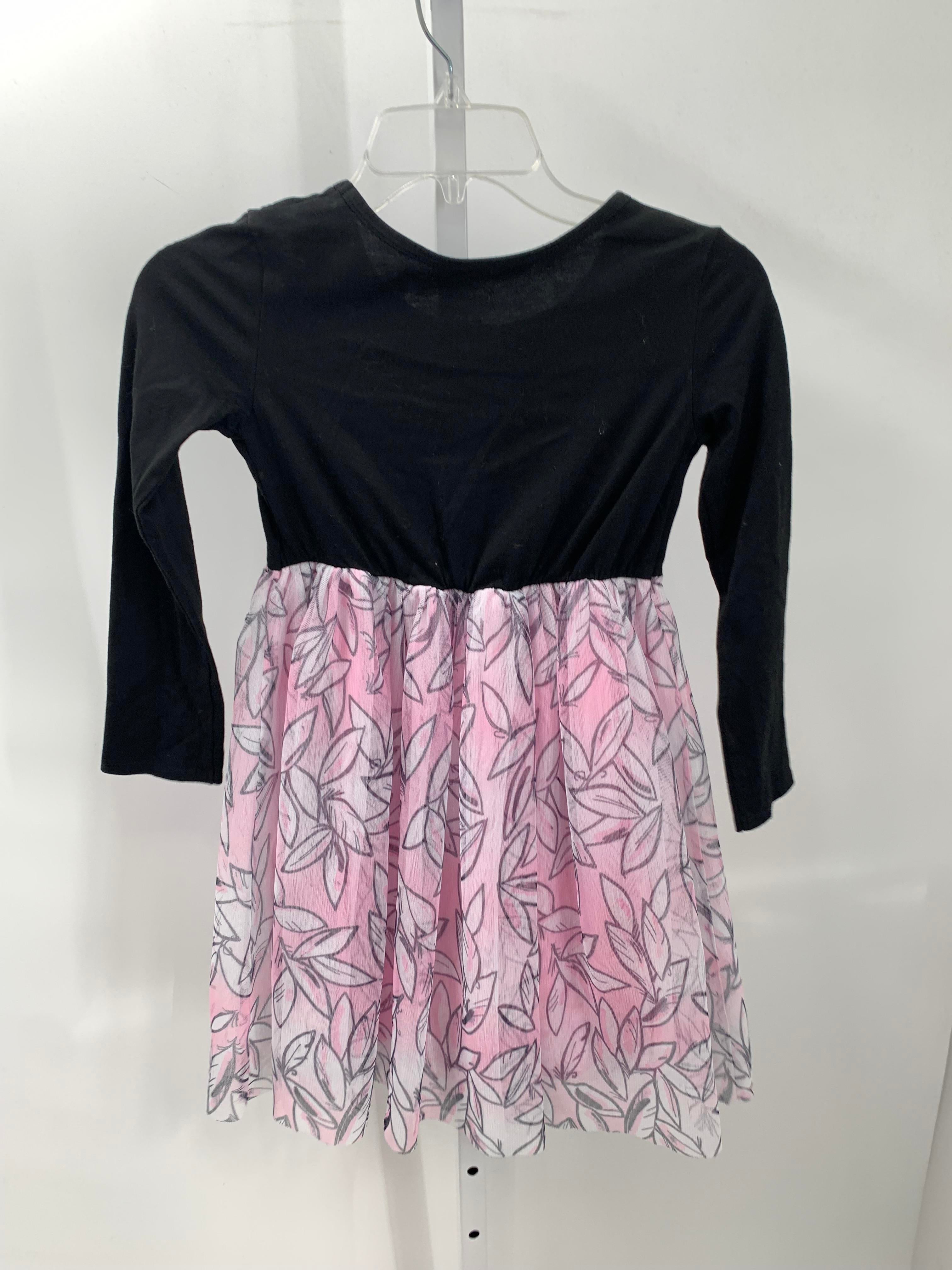 Wonder Nation Size 7-8 Girls Long Sleeve Dress