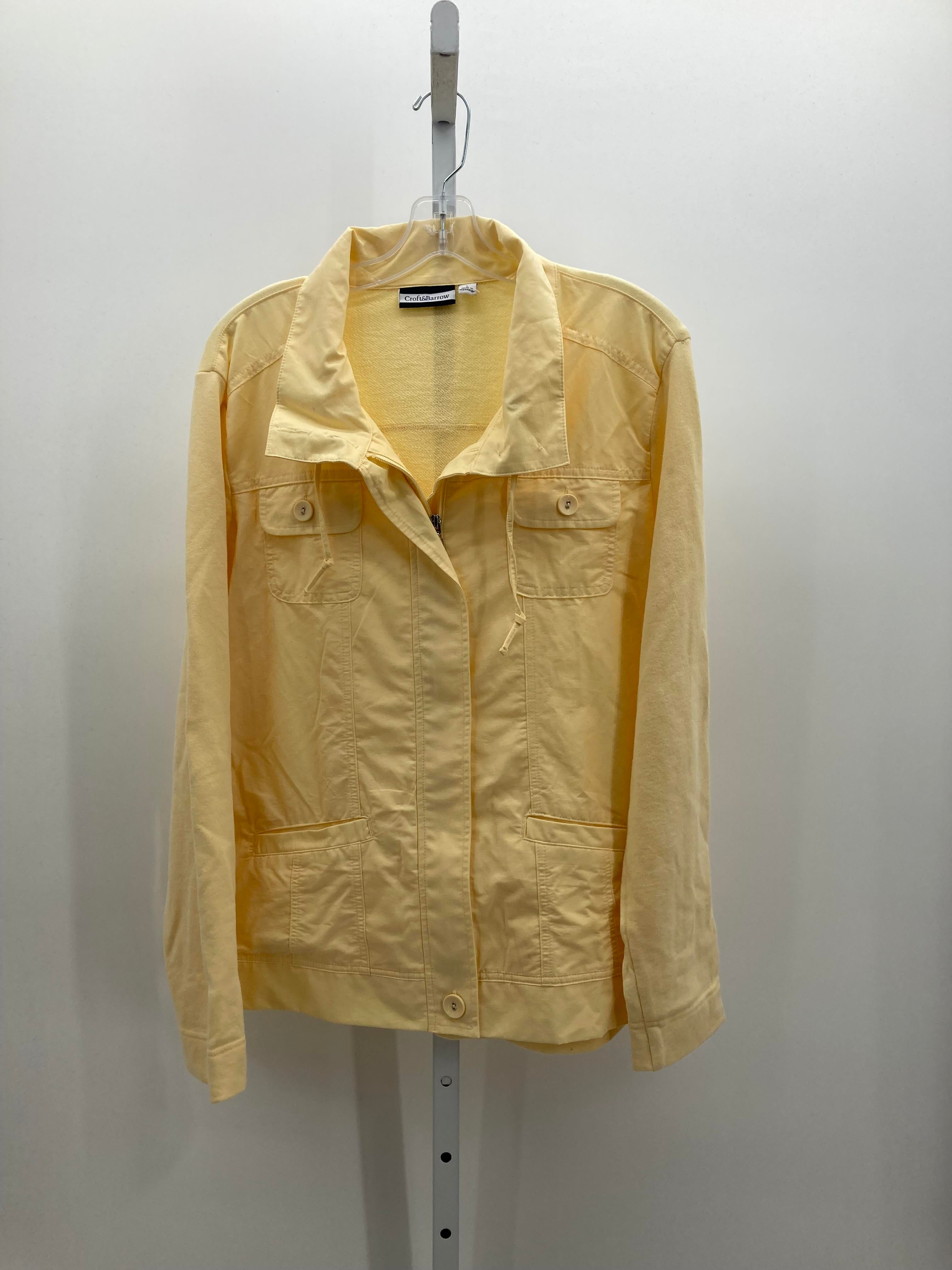 Croft & Barrow Size Large Misses Lightweight Jacket