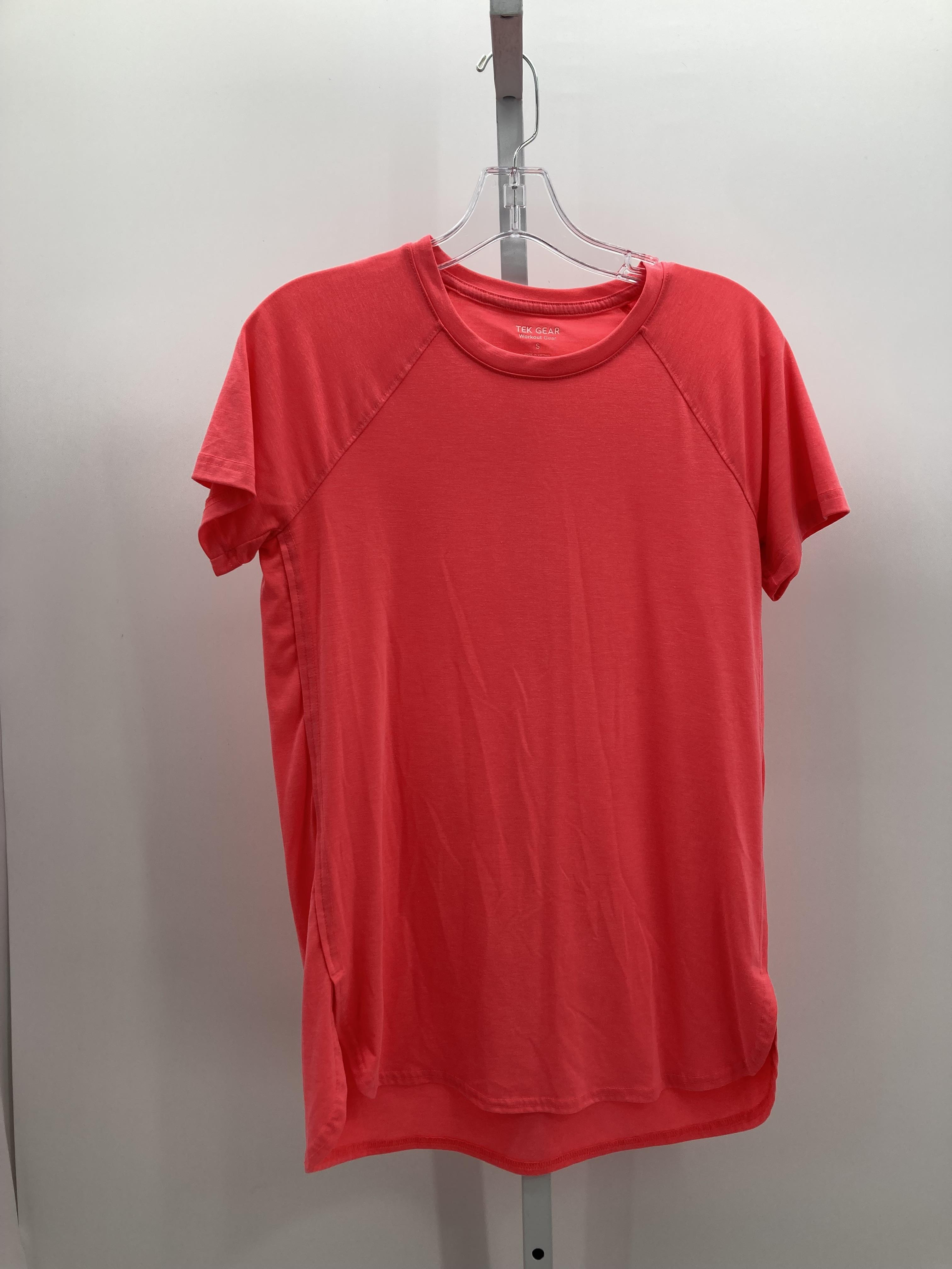 Tek Gear Size Small Misses Short Sleeve Shirt