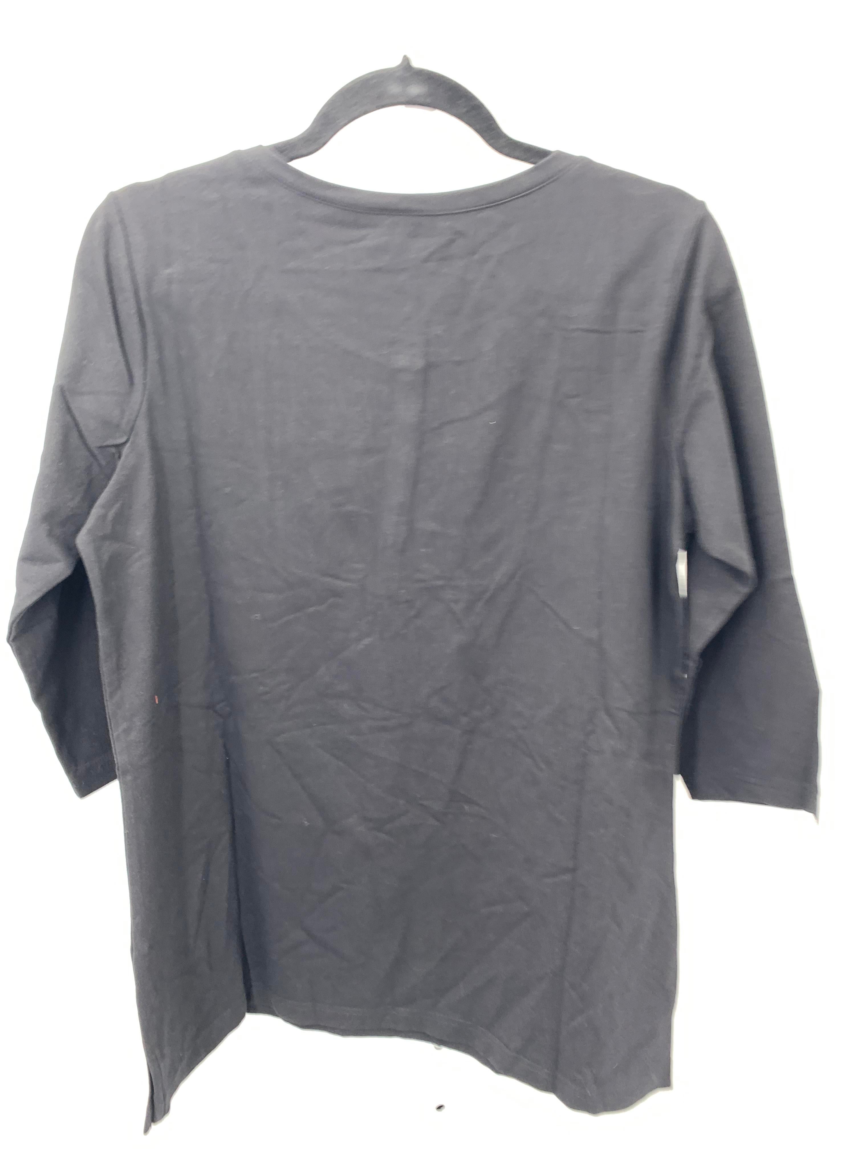 d & co. Size Small Misses 3/4 Sleeve Shirt