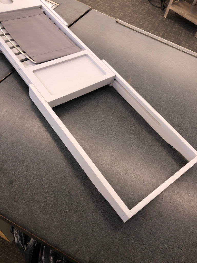 BAMBUSI GRAY BATHTUB TRAY.