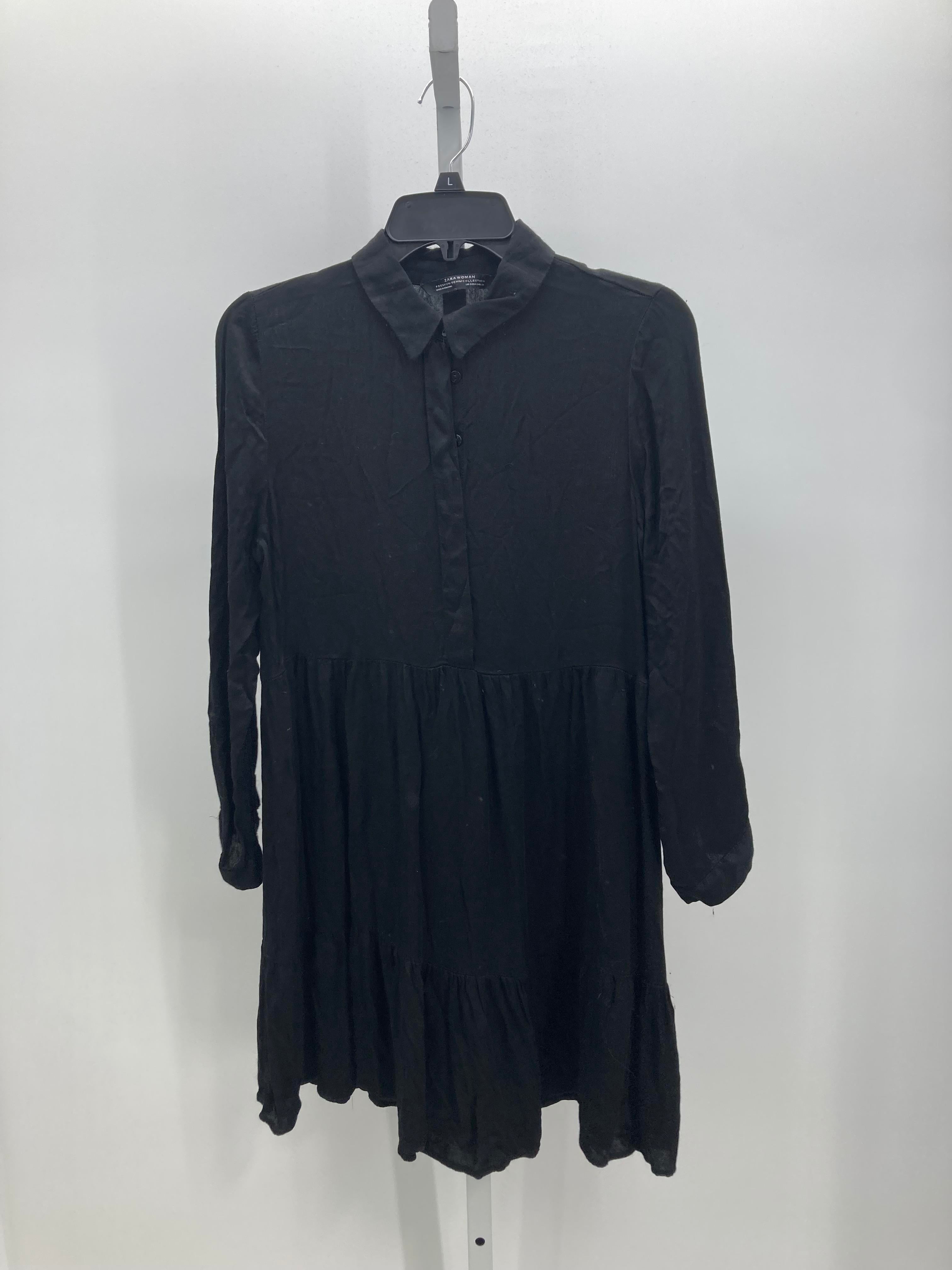 Zara Size Small Misses Long Sleeve Dress