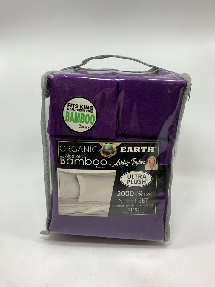 NIP KING PURPLE SHEET SET.