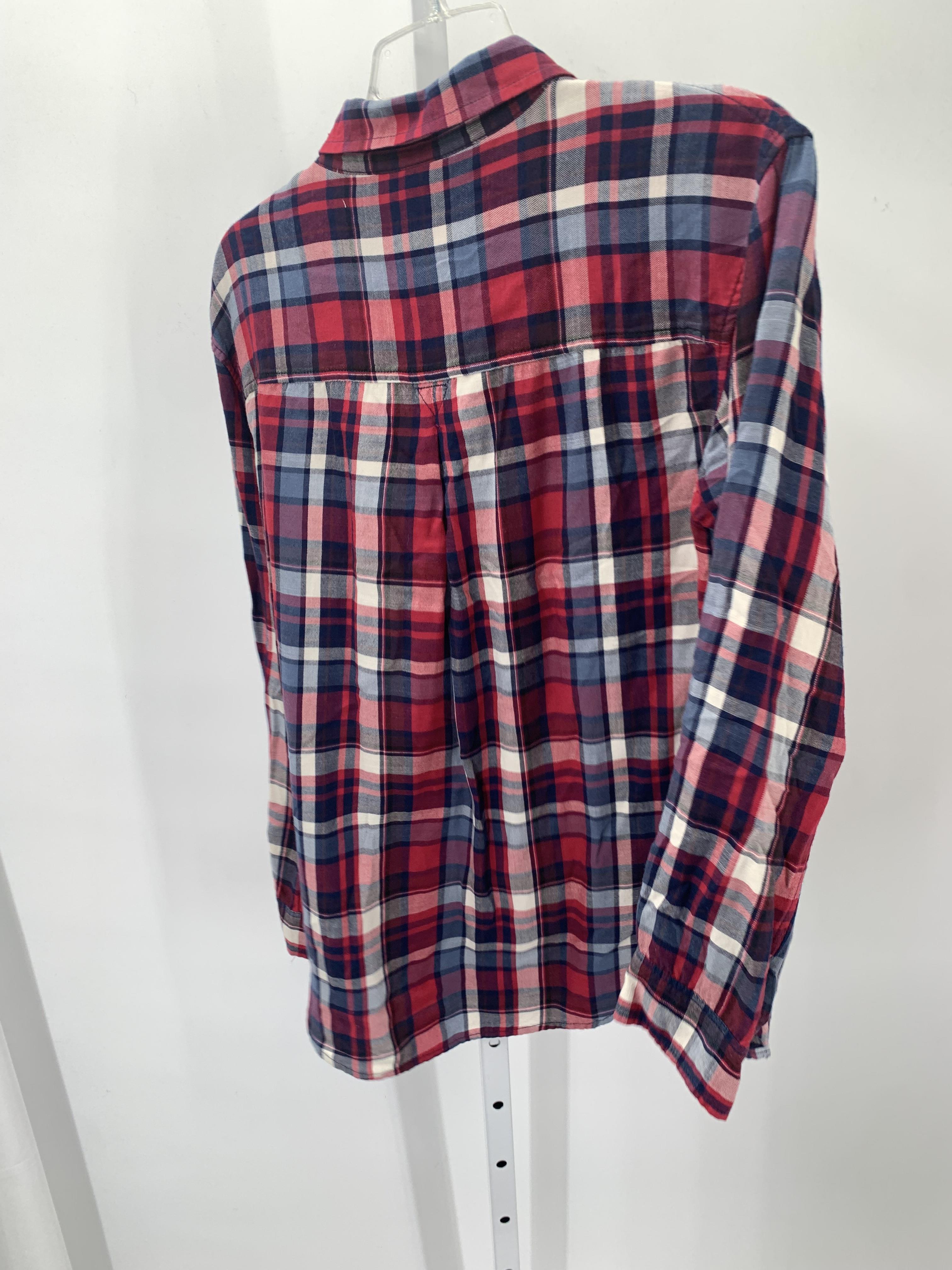 American Eagle Size Medium Juniors Long Sleeve Shirt