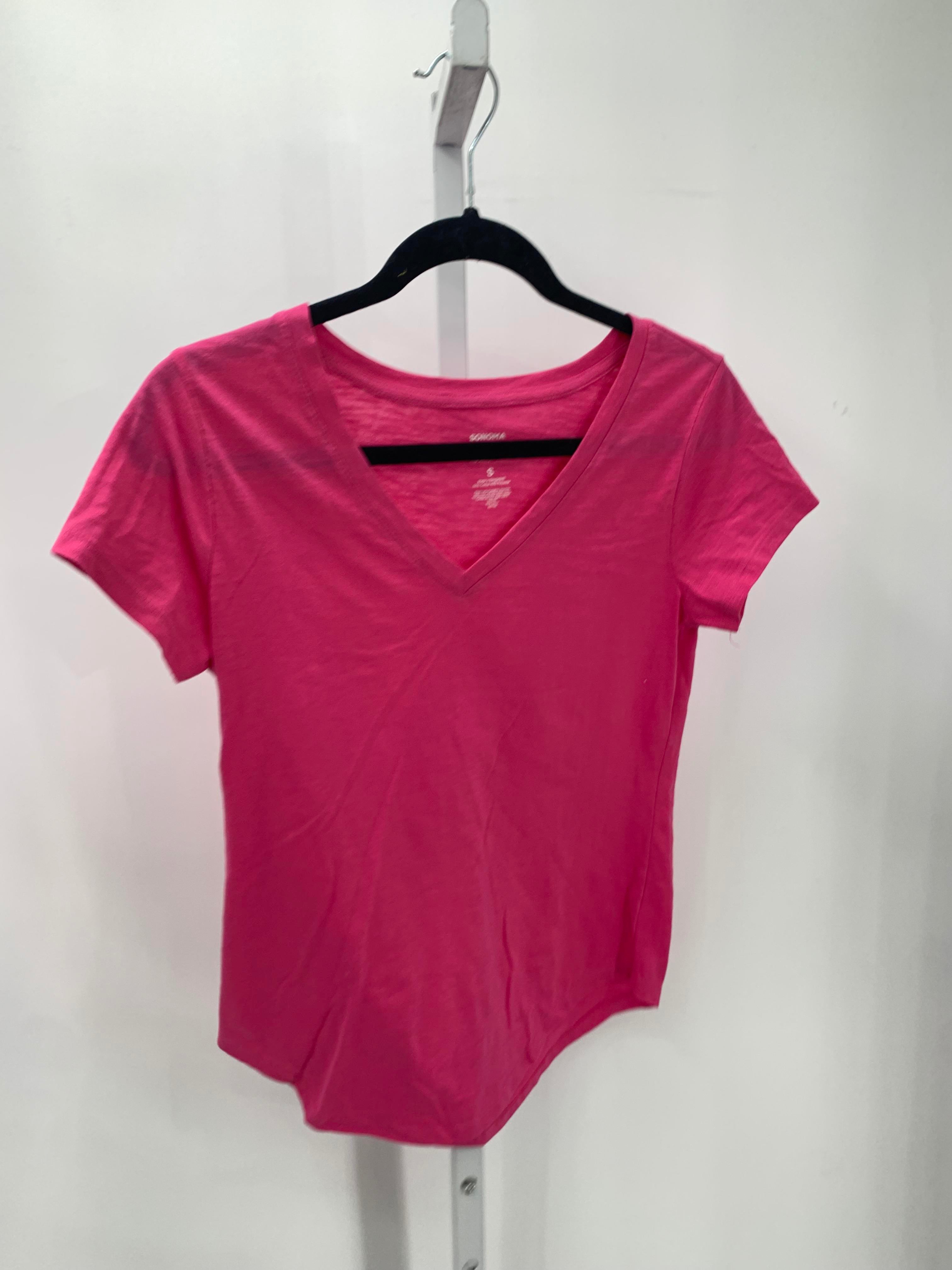 Sonoma Size Small Misses Short Sleeve Shirt