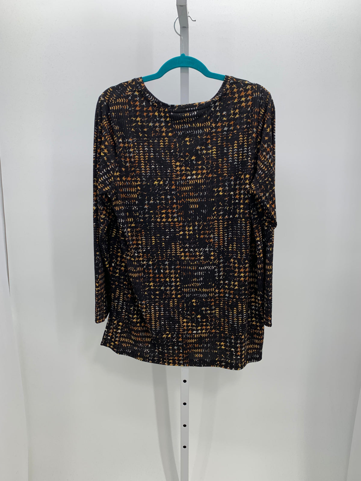 Susan Graver Size Large Misses Long Sleeve Shirt