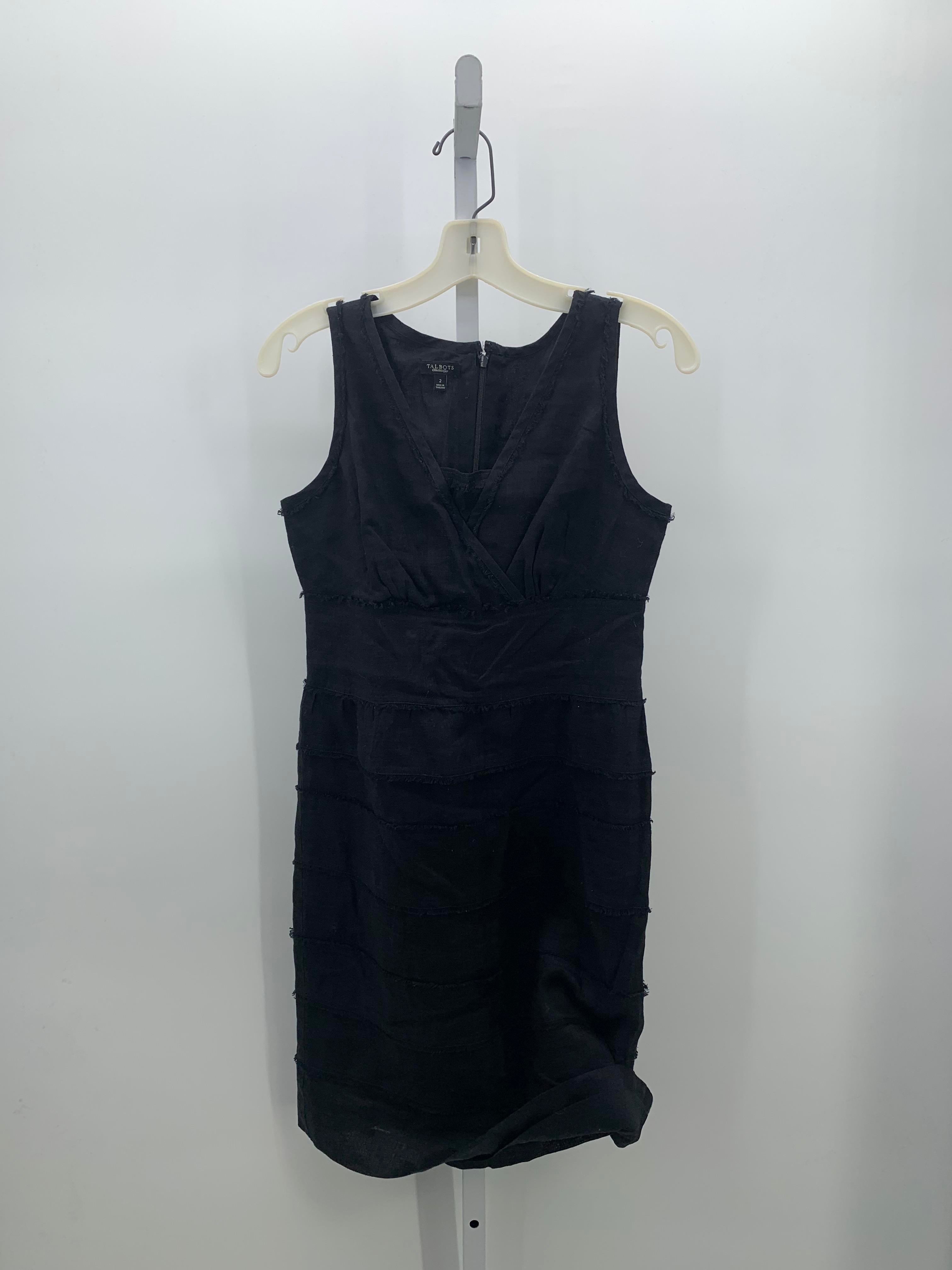 Talbots Size 2 Misses Sleeveless Dress