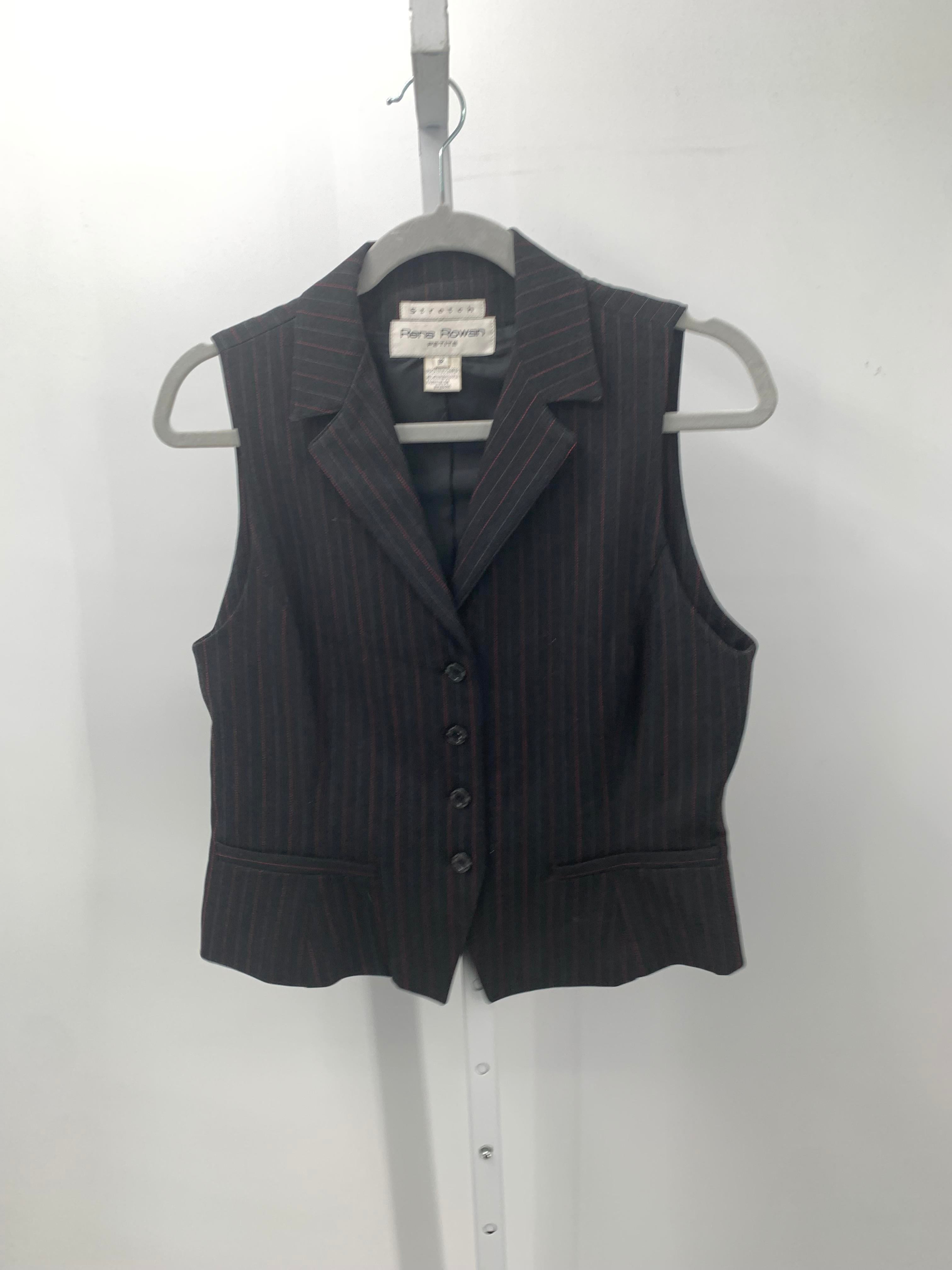 Rena Rowan Size 8 Petite Petite Vest
