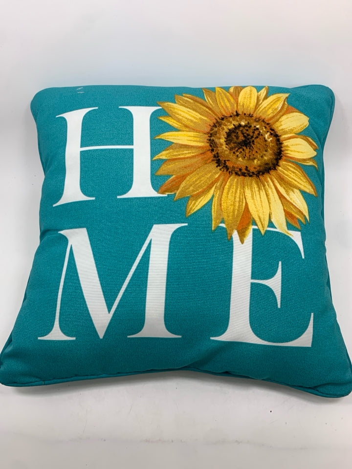 HOME SUNFLOWER PILLOW.