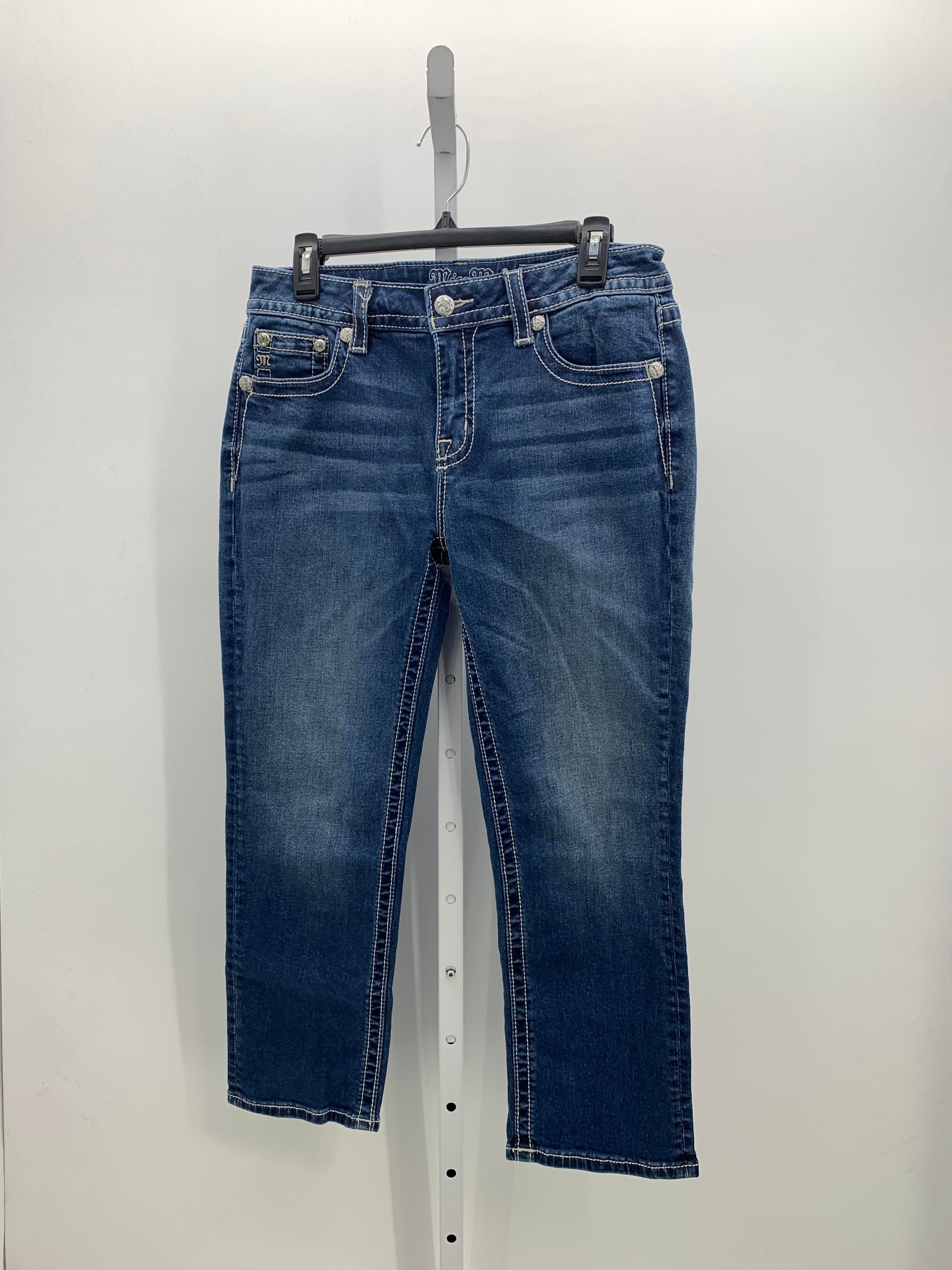 Miss Me Size 10 Juniors Capri