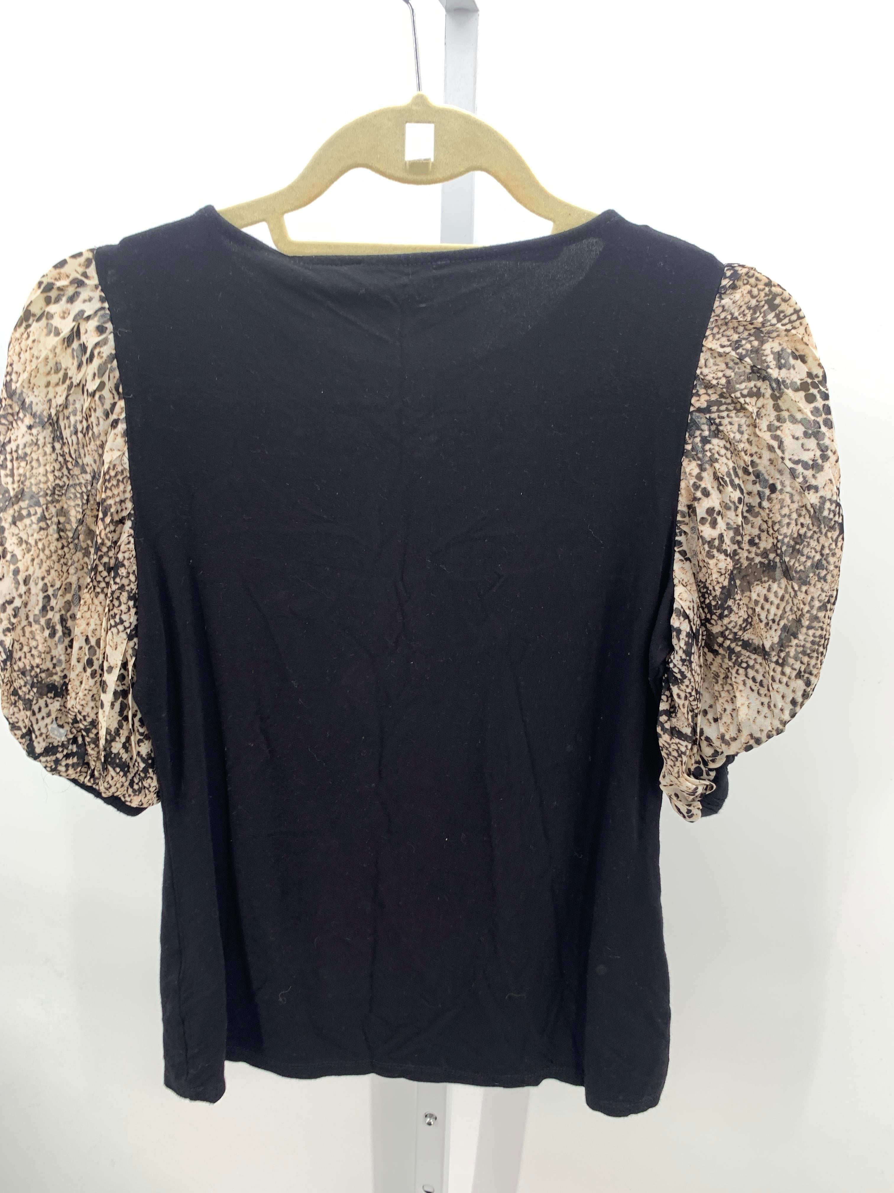 Tahari Size X Small Misses Short Sleeve Shirt