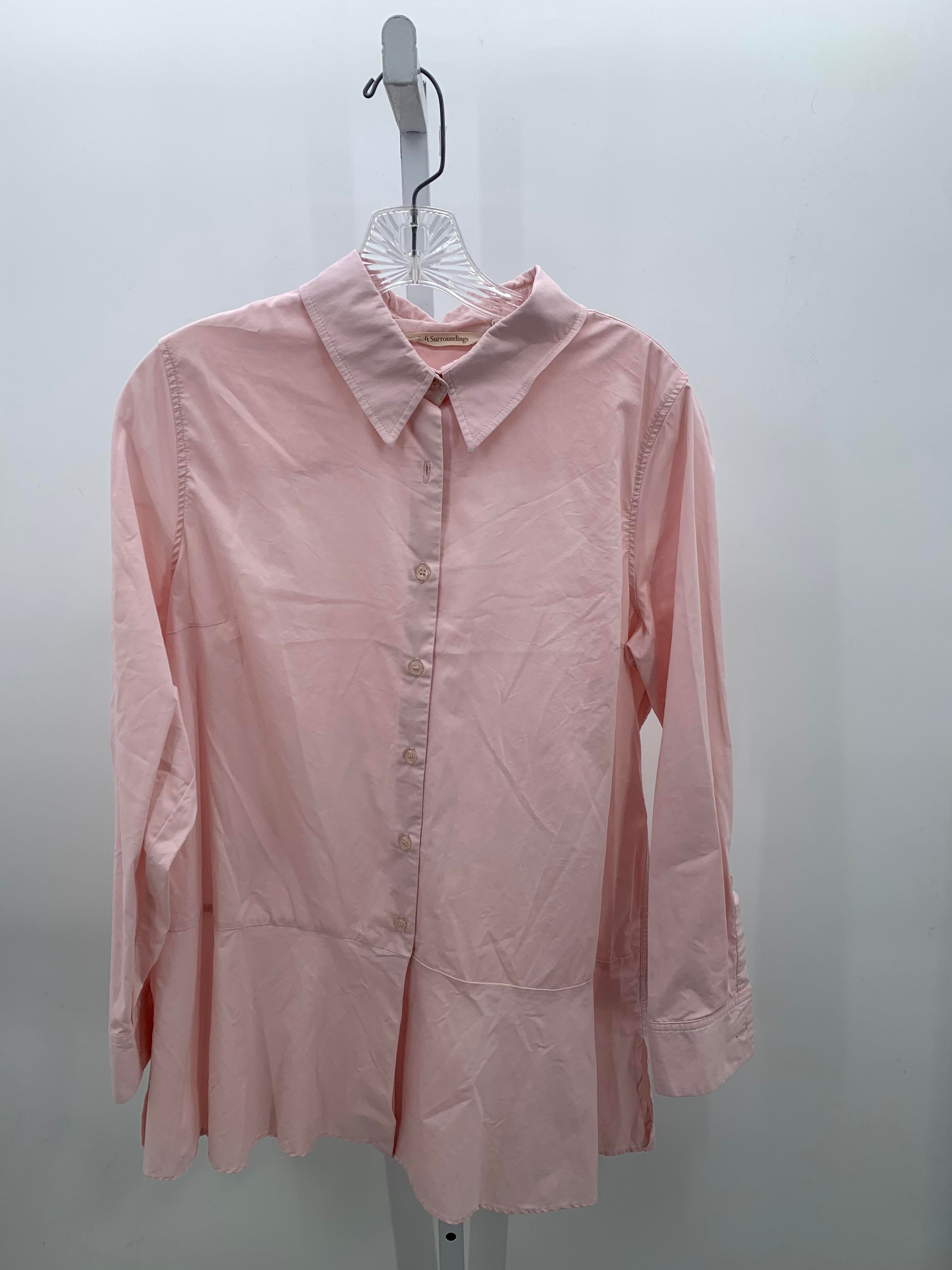 Soft Surroundings Size Medium Misses Long Sleeve Shirt