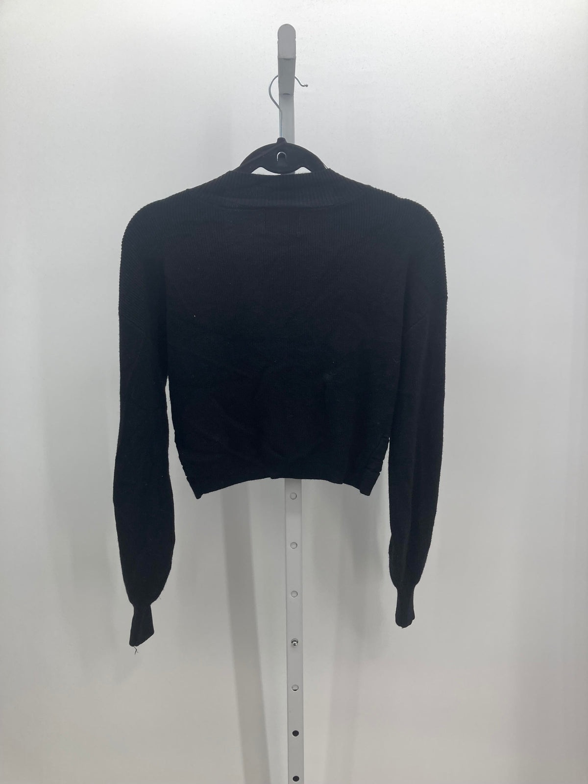 Pink Rose Size X Small Juniors Long Sleeve Sweater